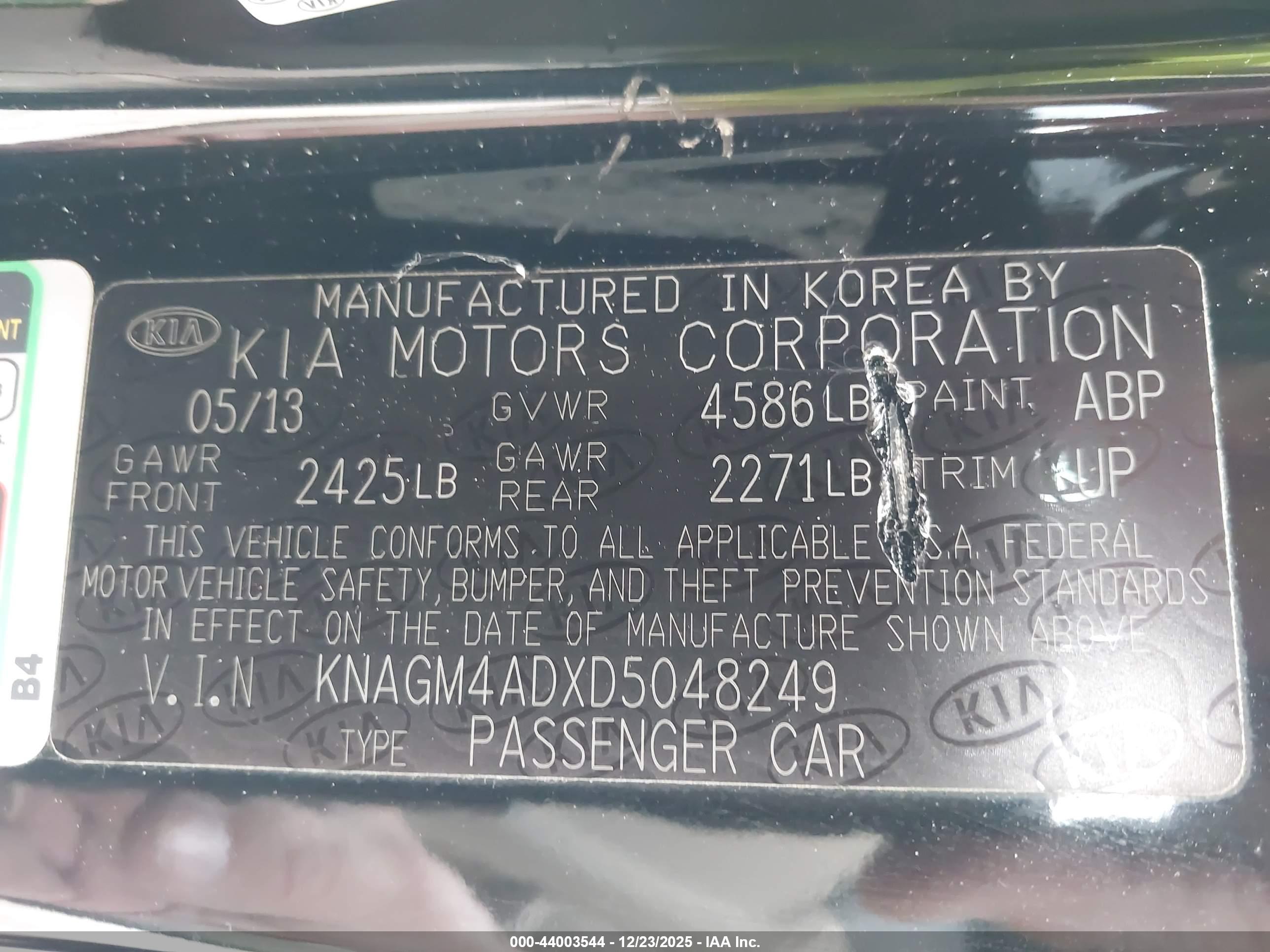 KIA OPTIMA image 9