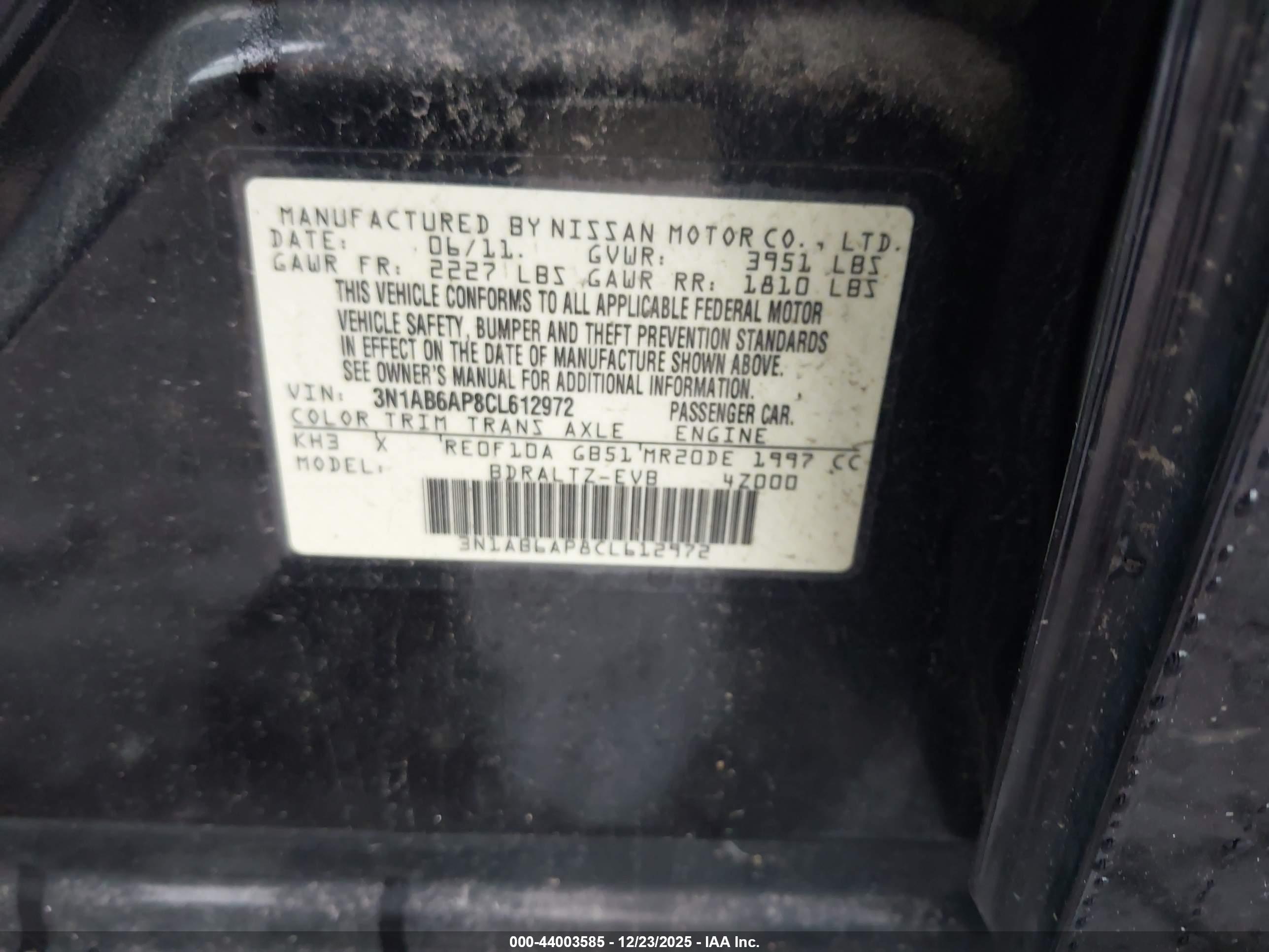 NISSAN SENTRA image 9