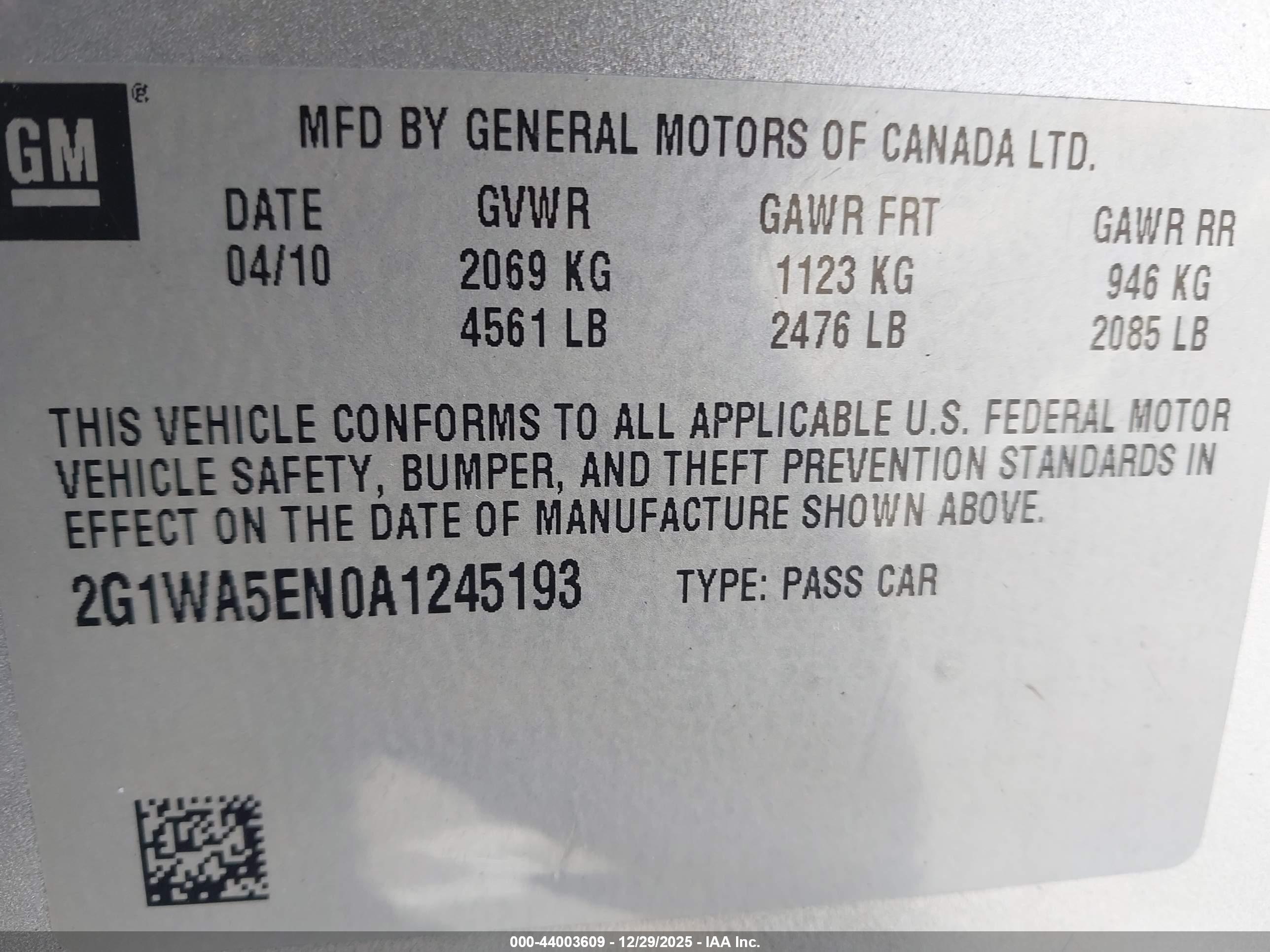 CHEVROLET IMPALA image 9