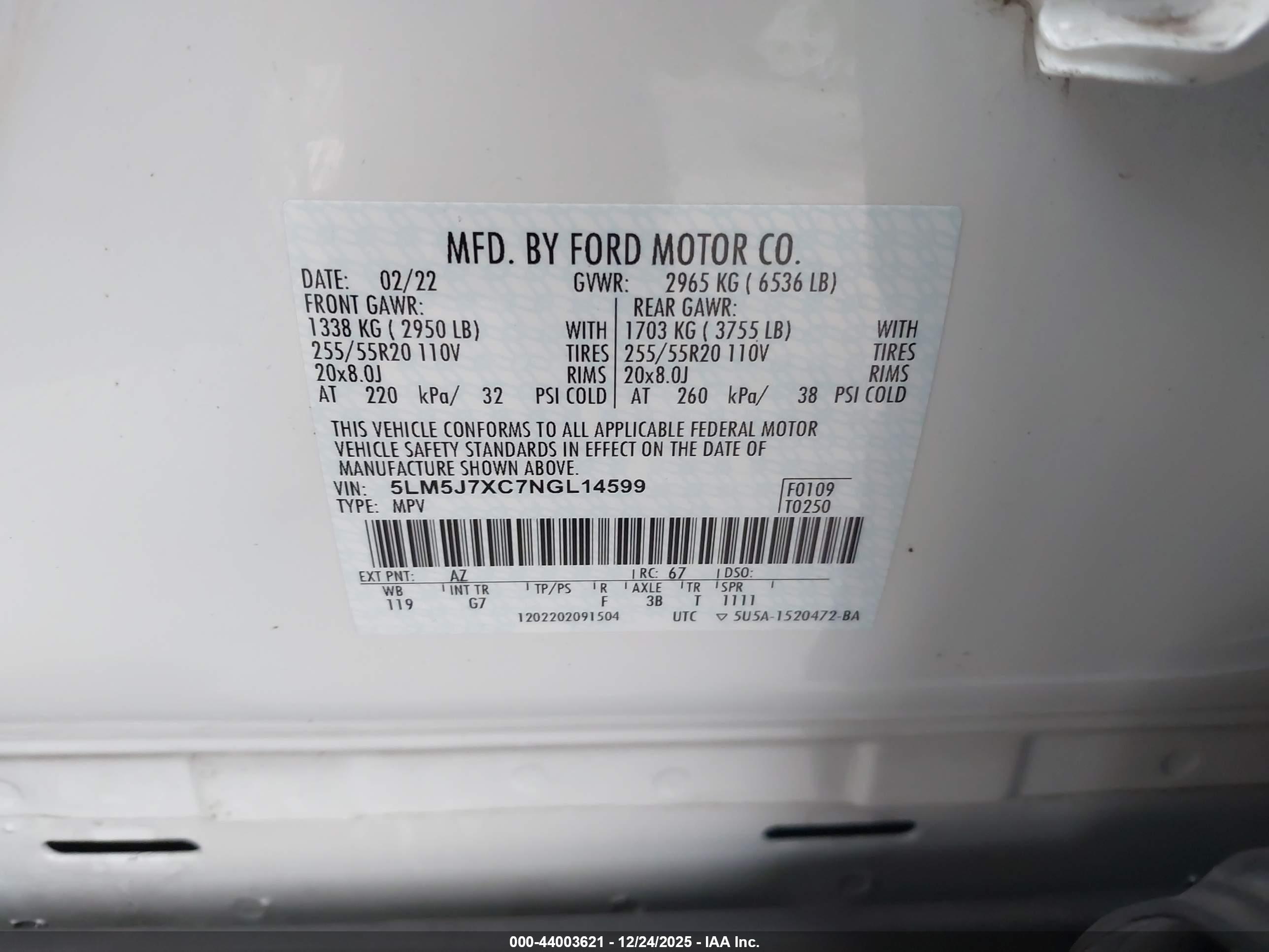 LINCOLN AVIATOR image 9