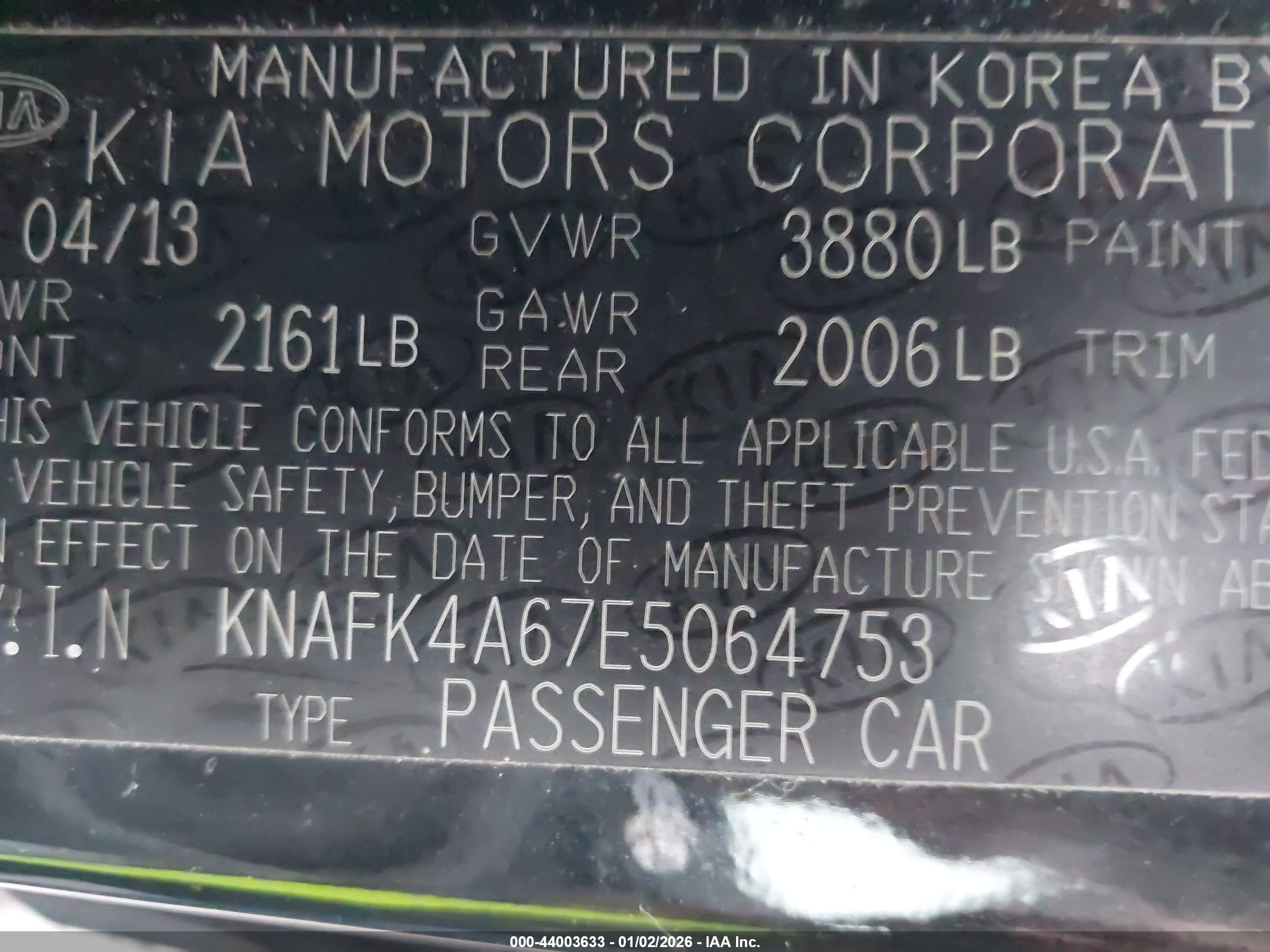 KIA FORTE image 9