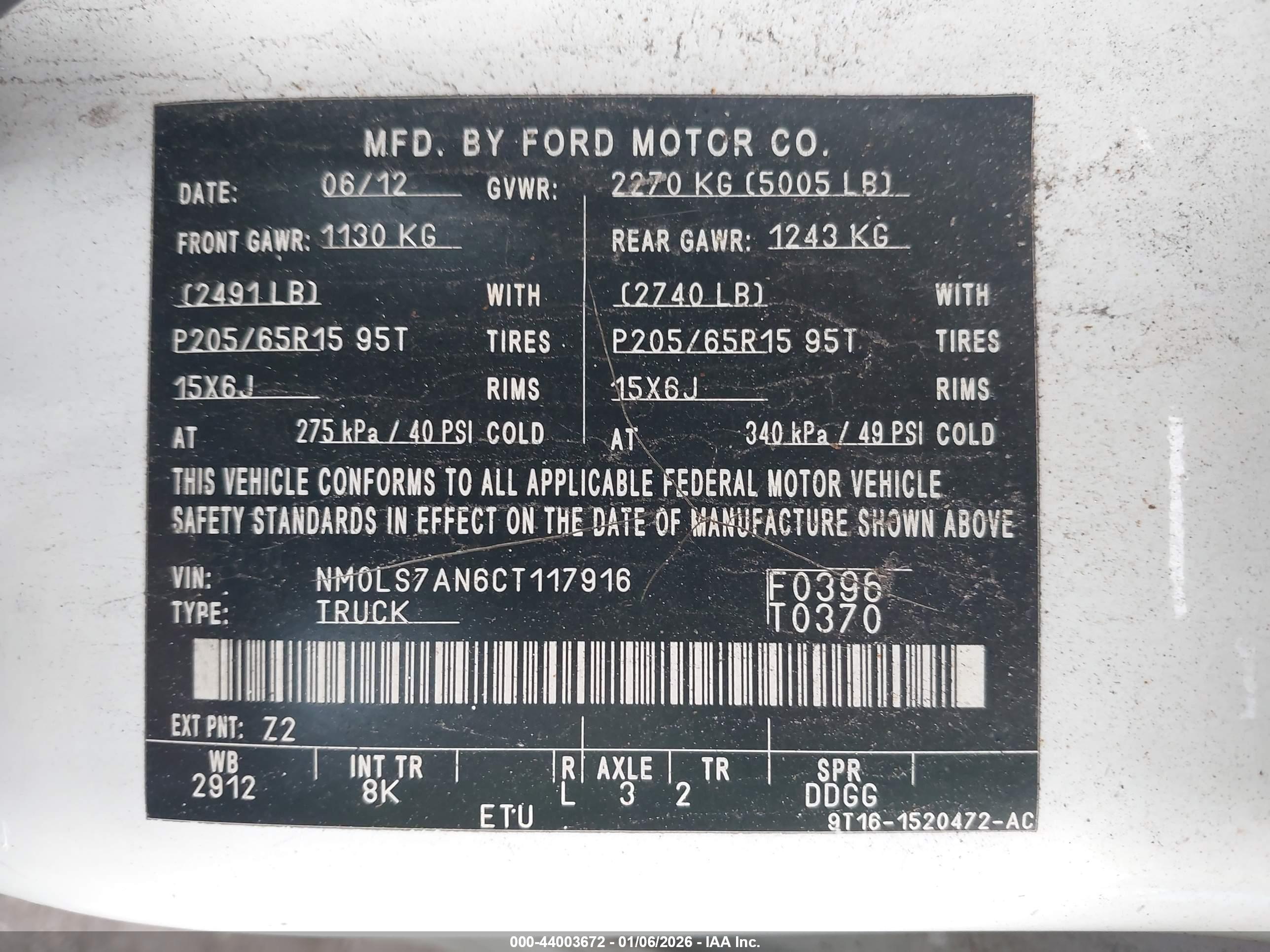 FORD TRANSIT image 9