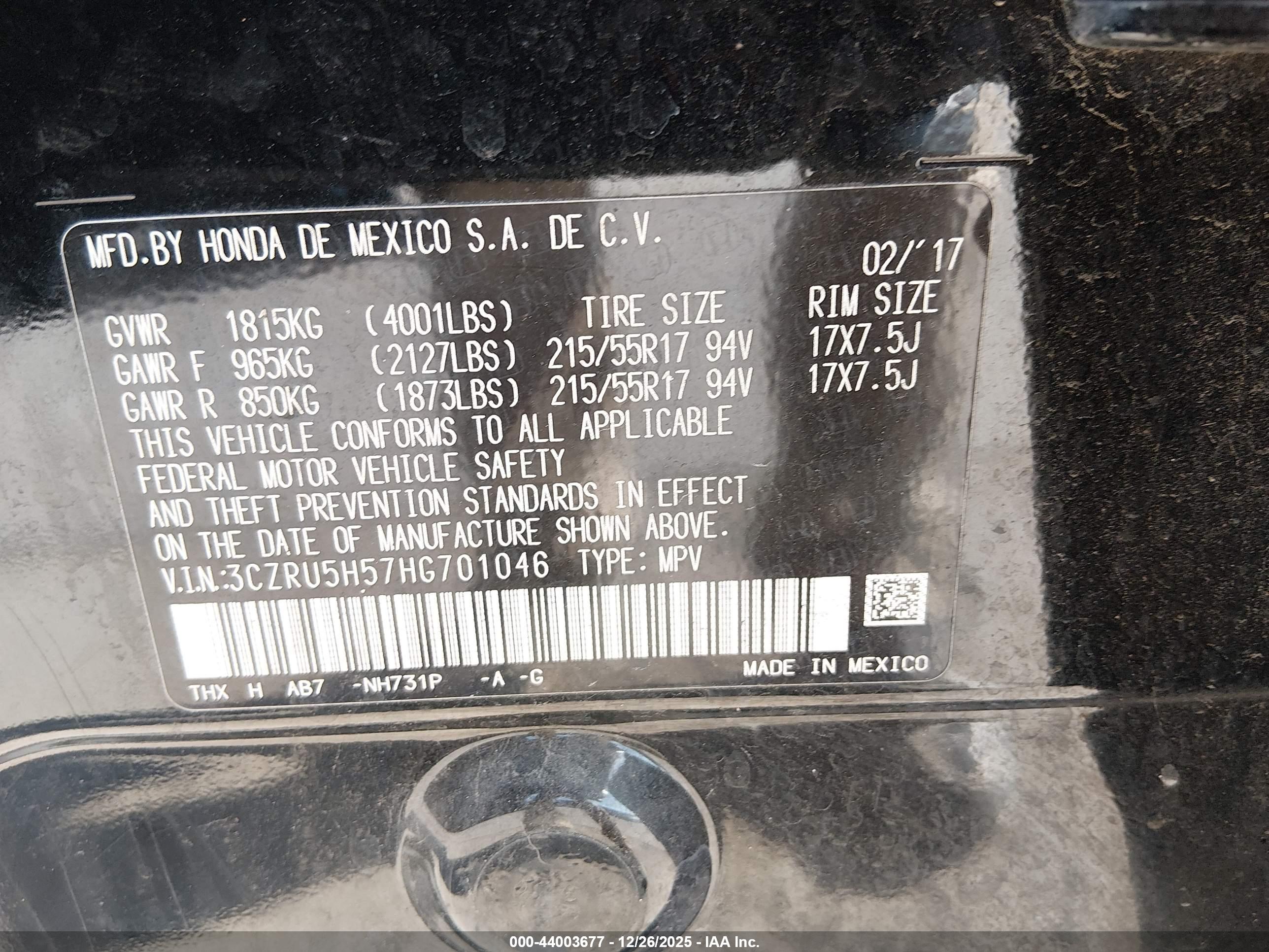 HONDA HR-V image 9