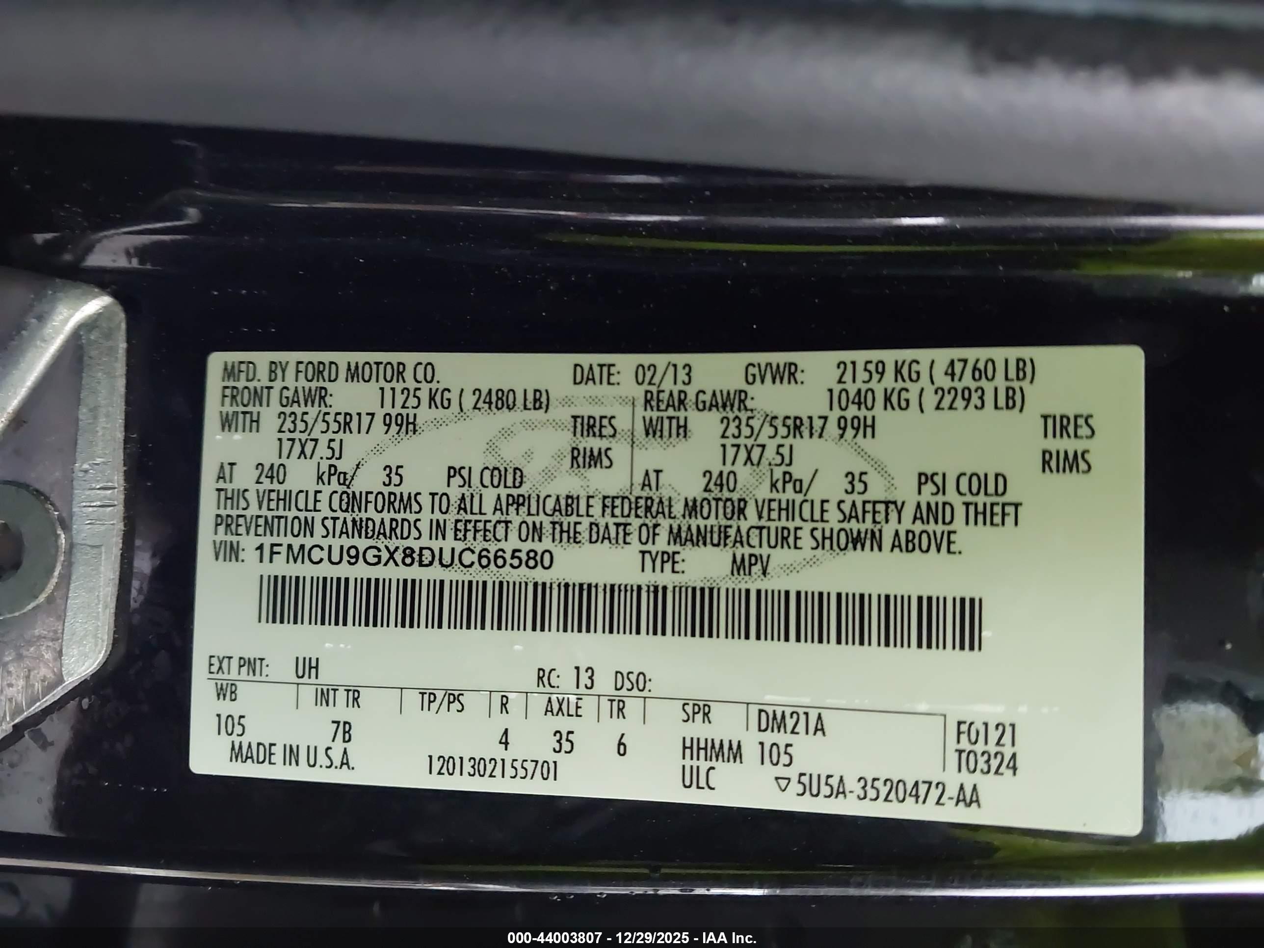 FORD ESCAPE image 9