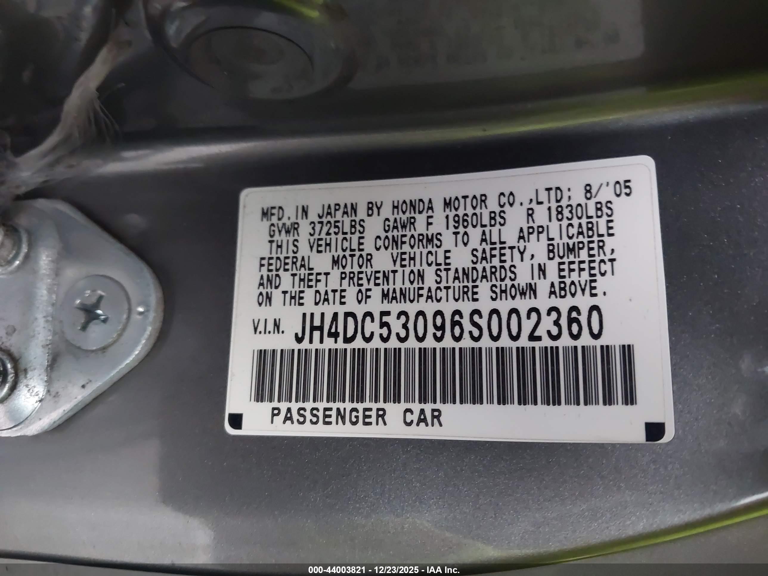 ACURA RSX image 9