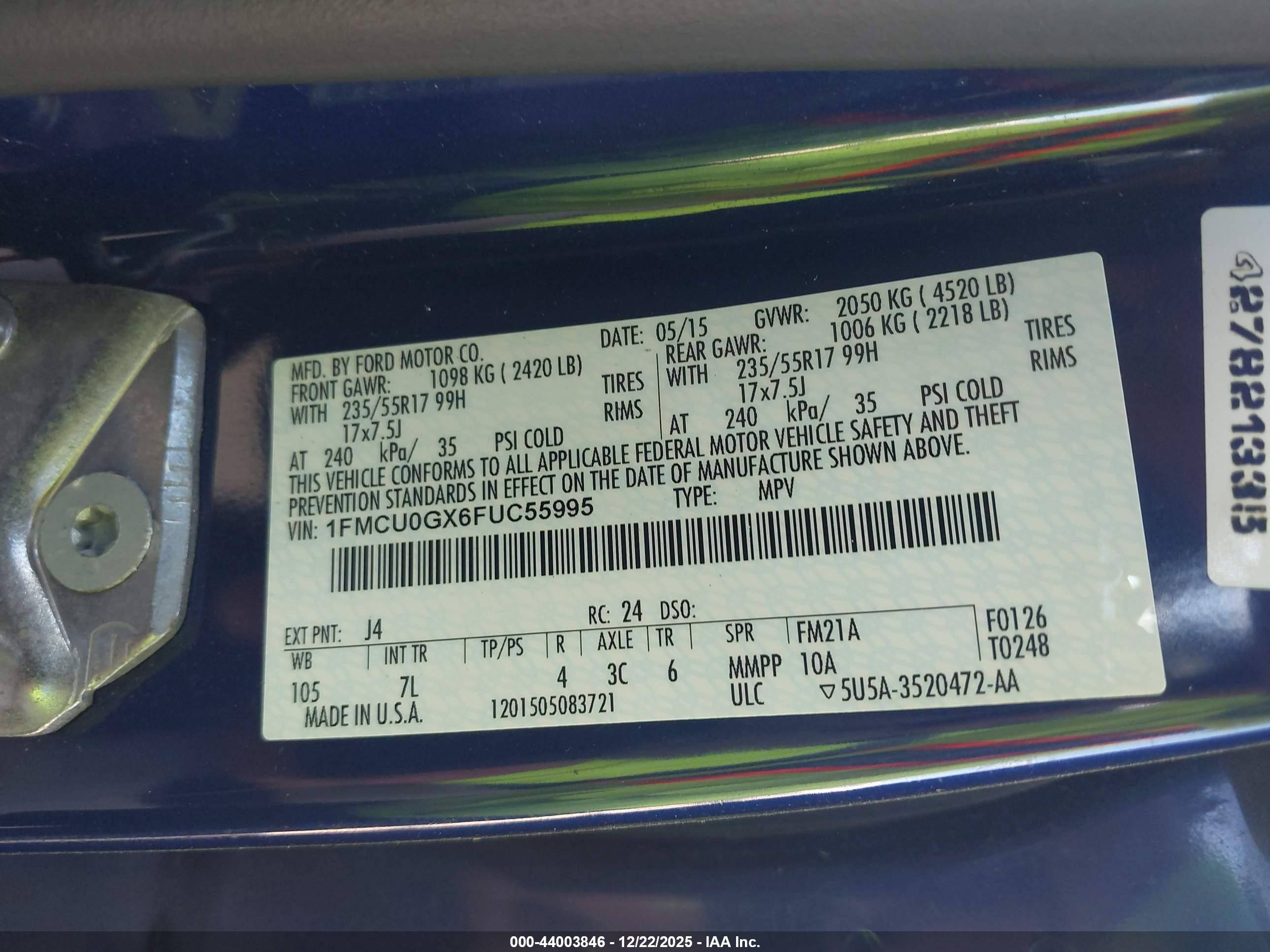 FORD ESCAPE image 9