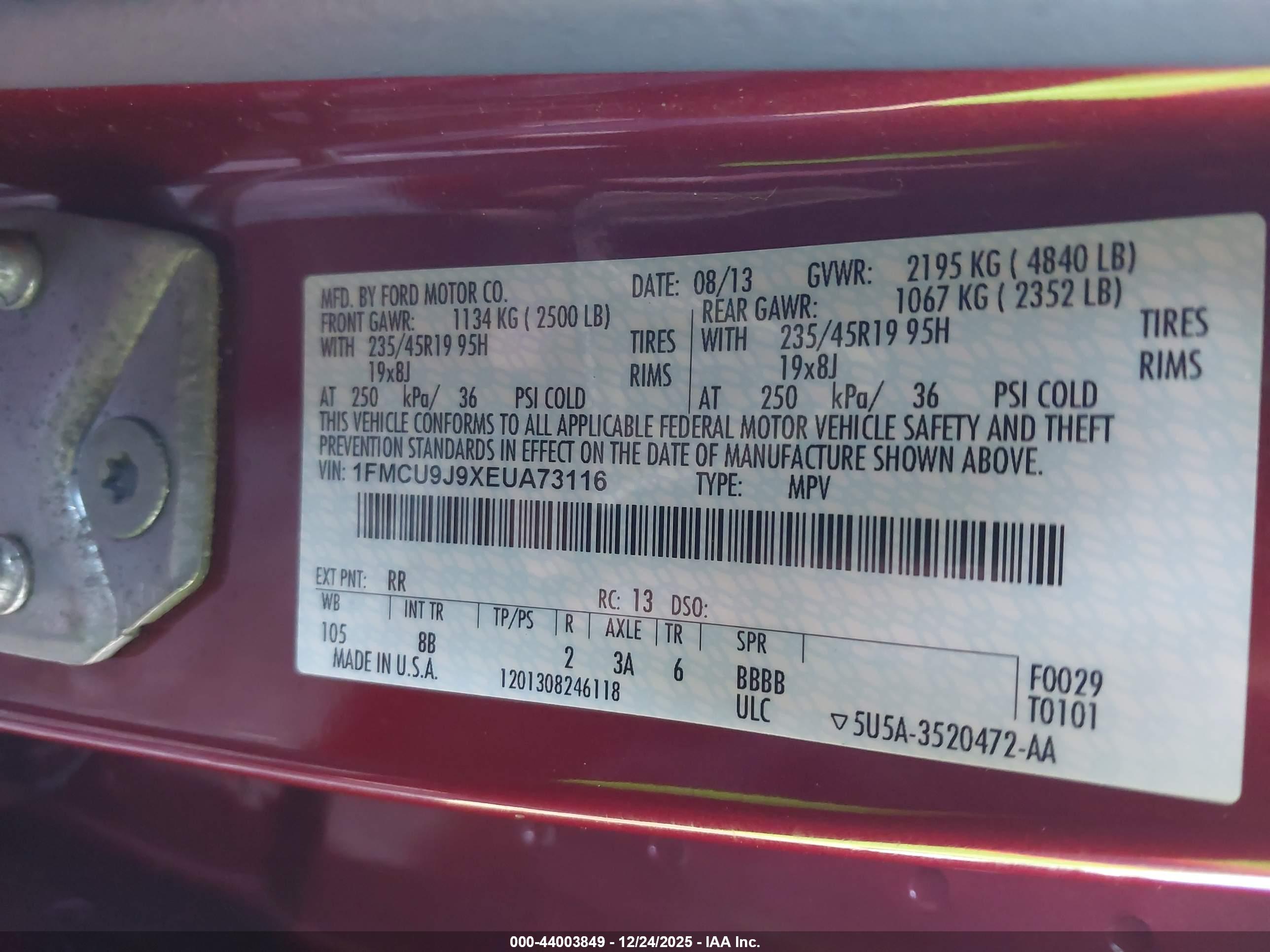 FORD ESCAPE image 9