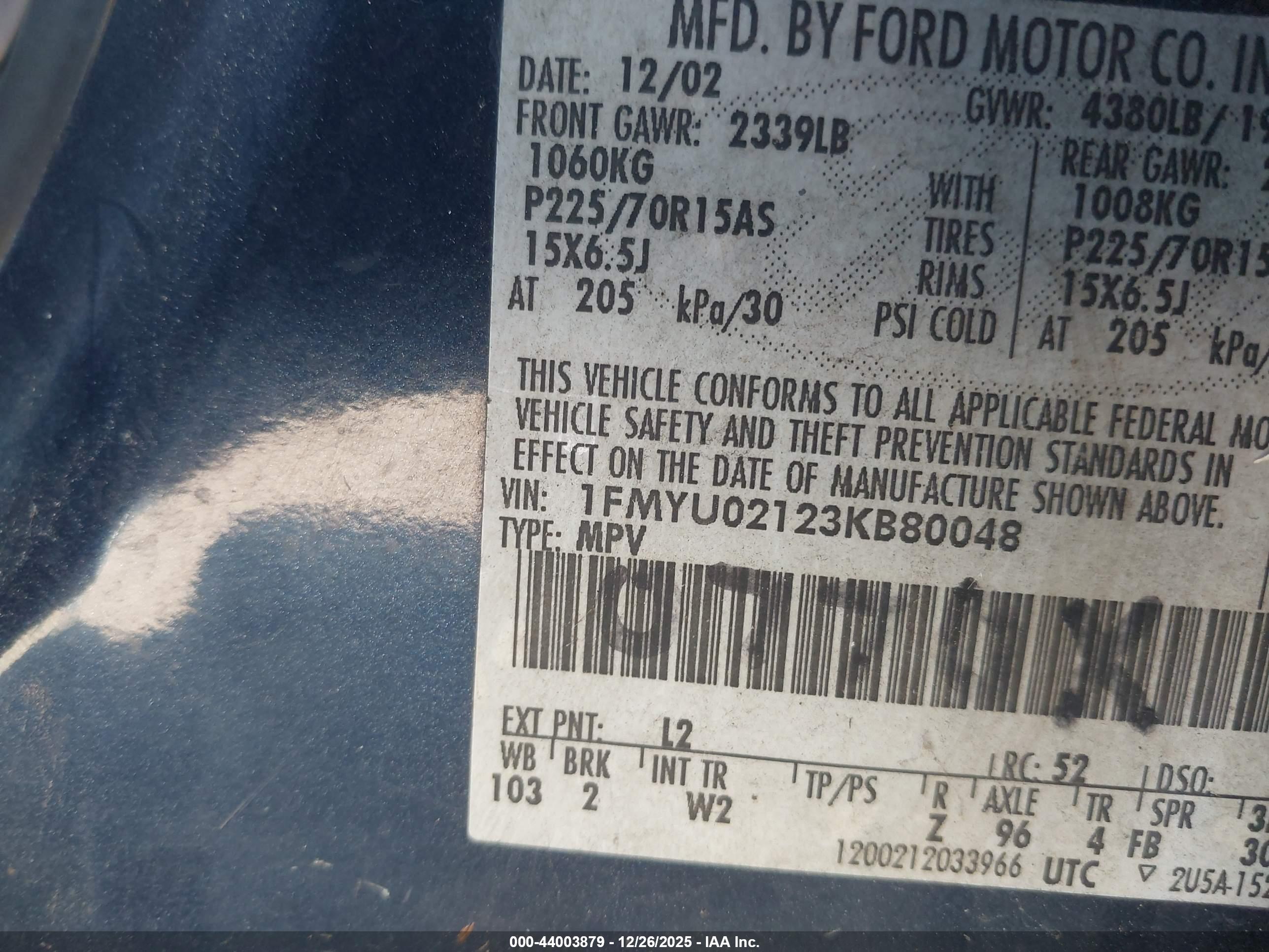 FORD ESCAPE image 9