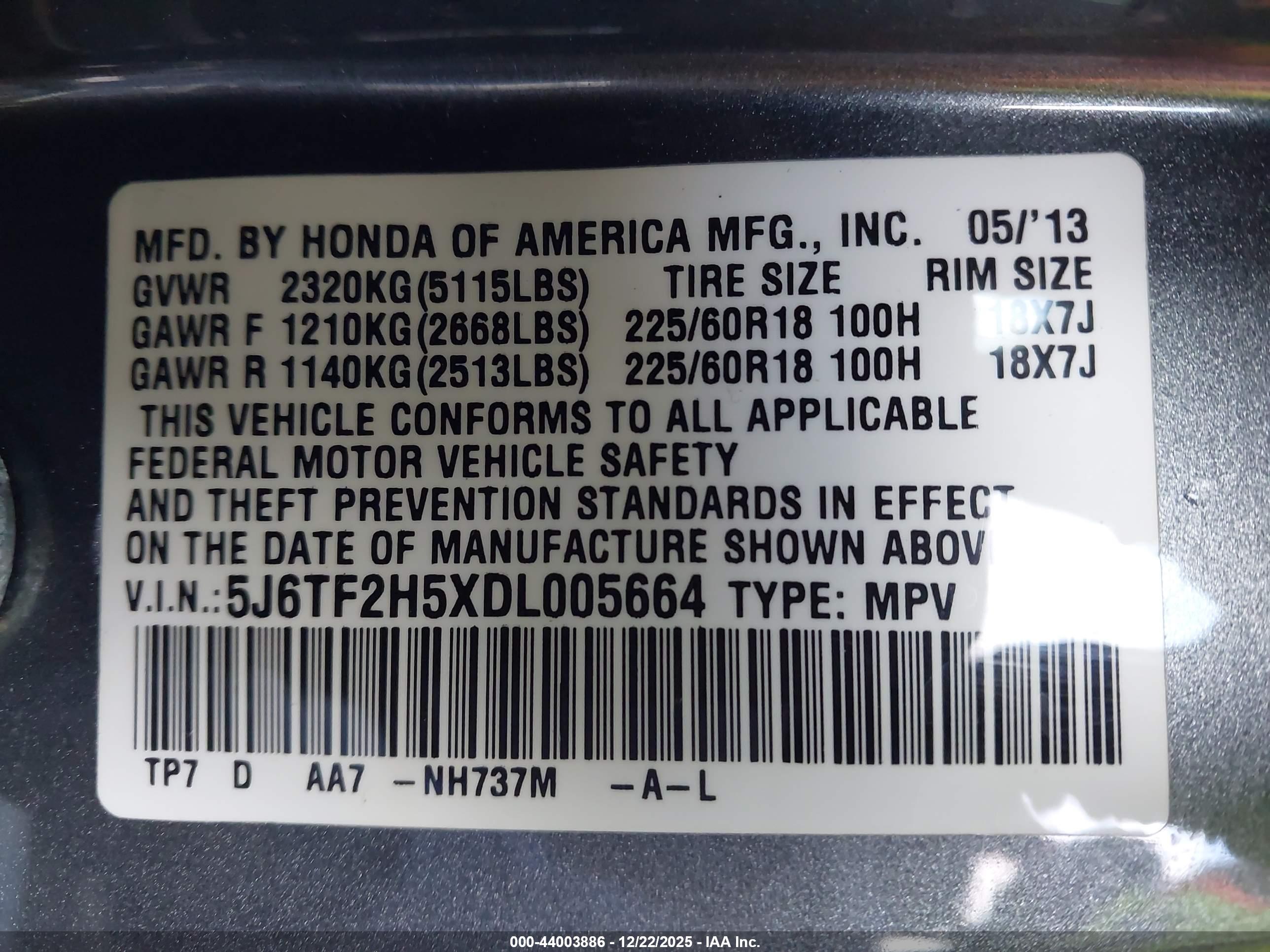 HONDA CROSSTOUR image 9