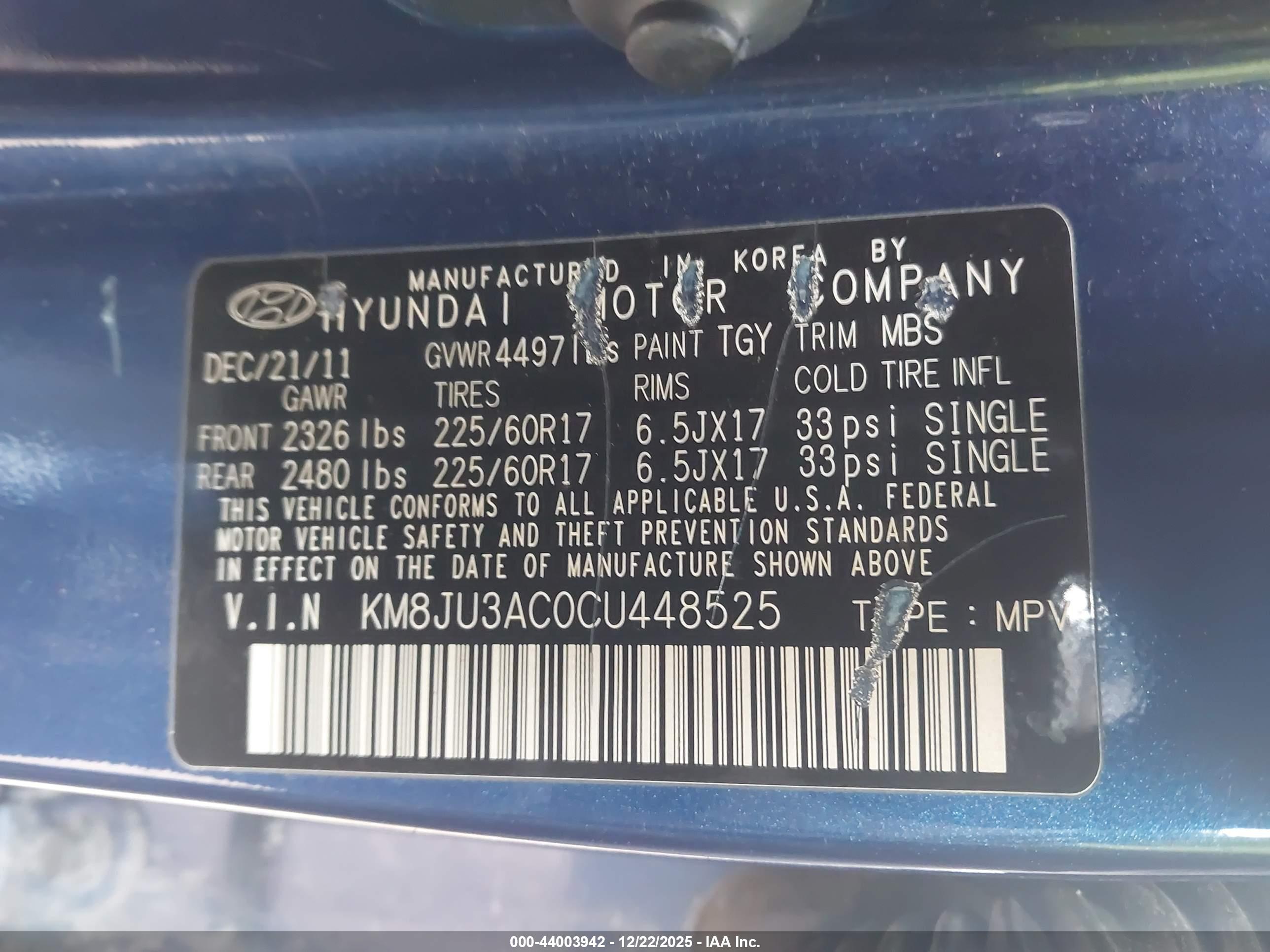 HYUNDAI TUCSON image 9