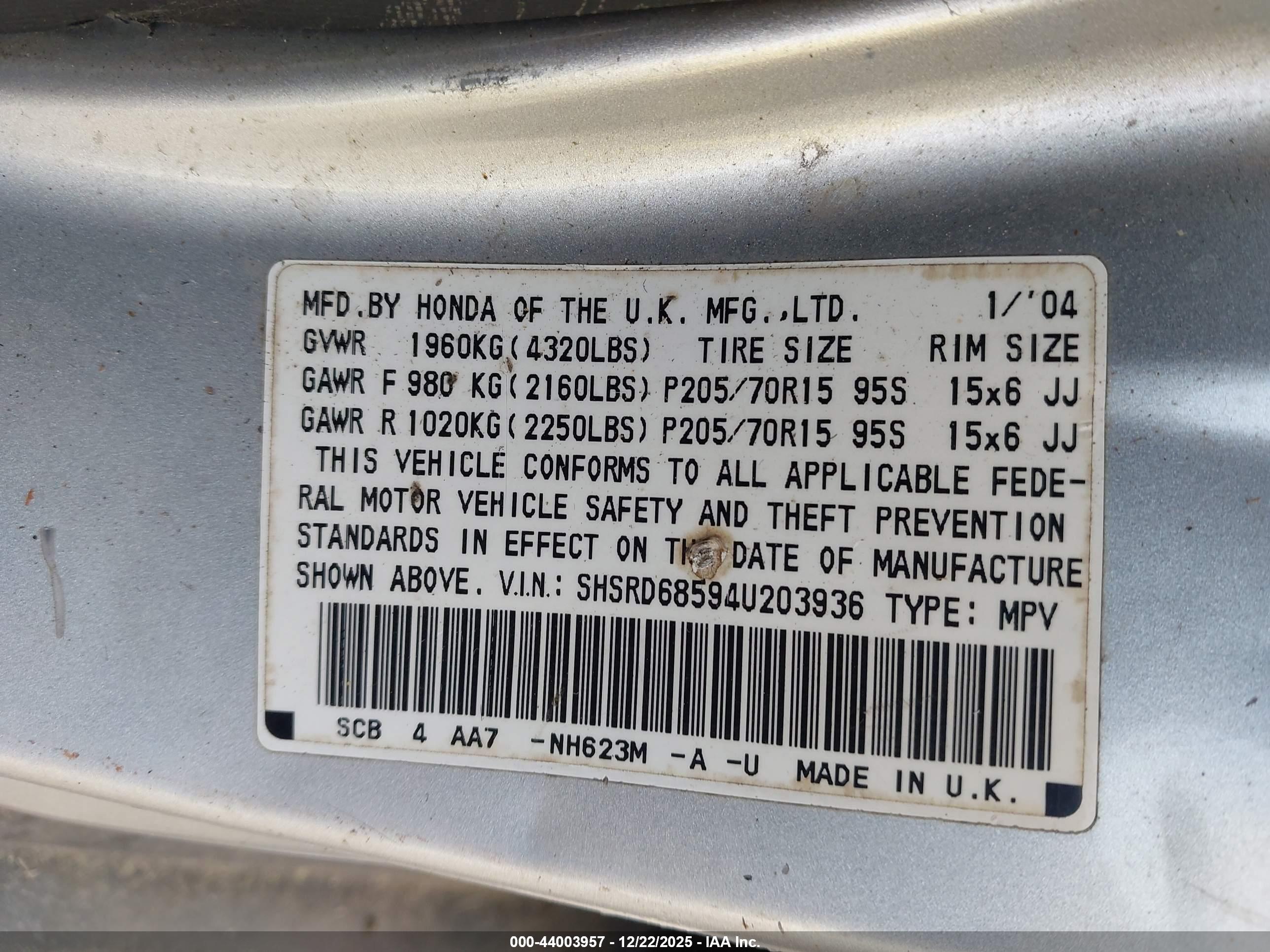 HONDA CR-V image 9