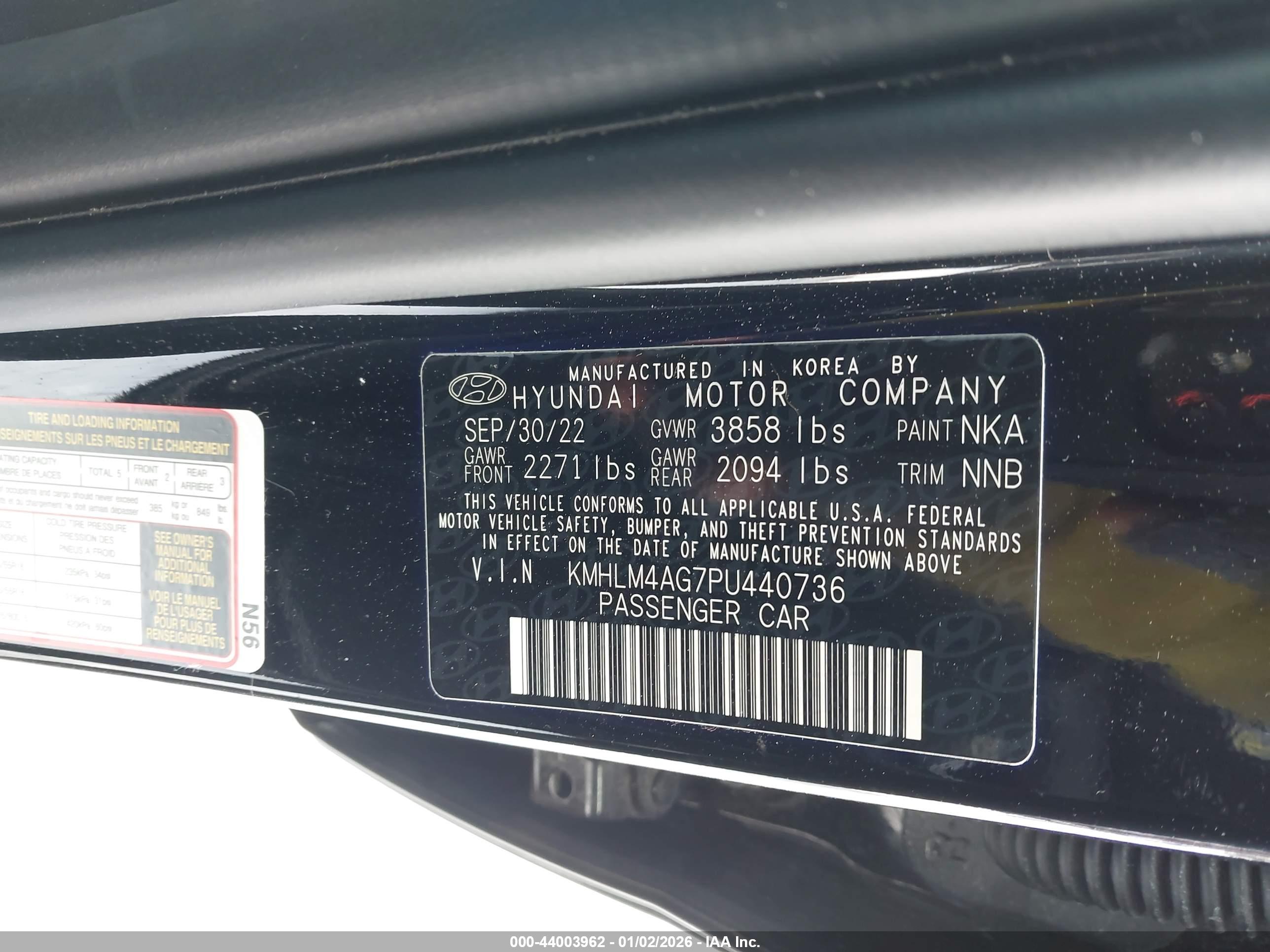 HYUNDAI ELANTRA image 9