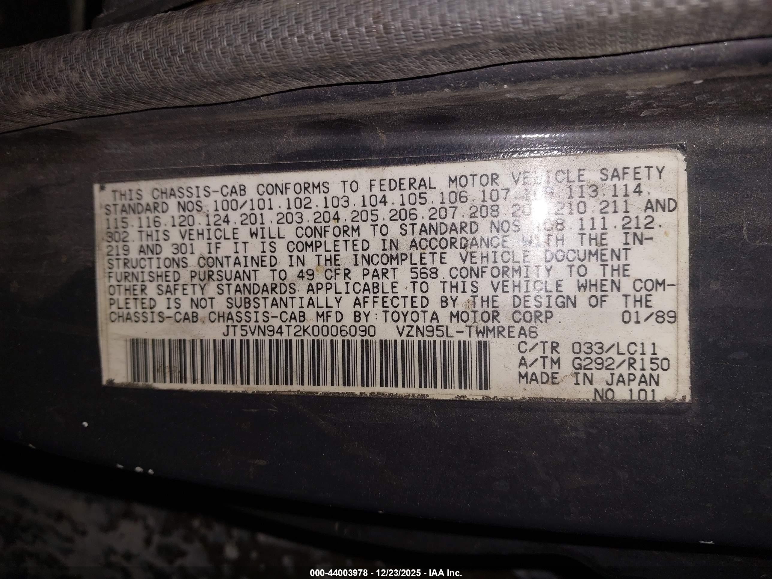 TOYOTA PICKUP image 9