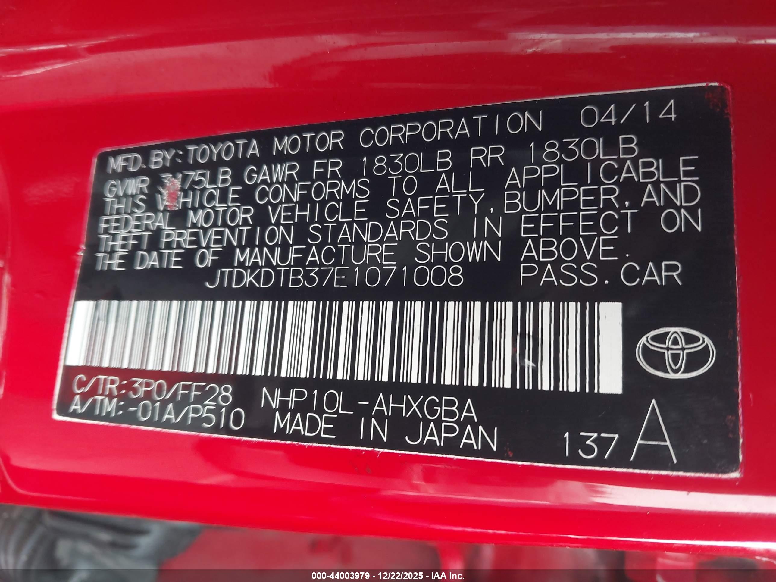 TOYOTA PRIUS image 9