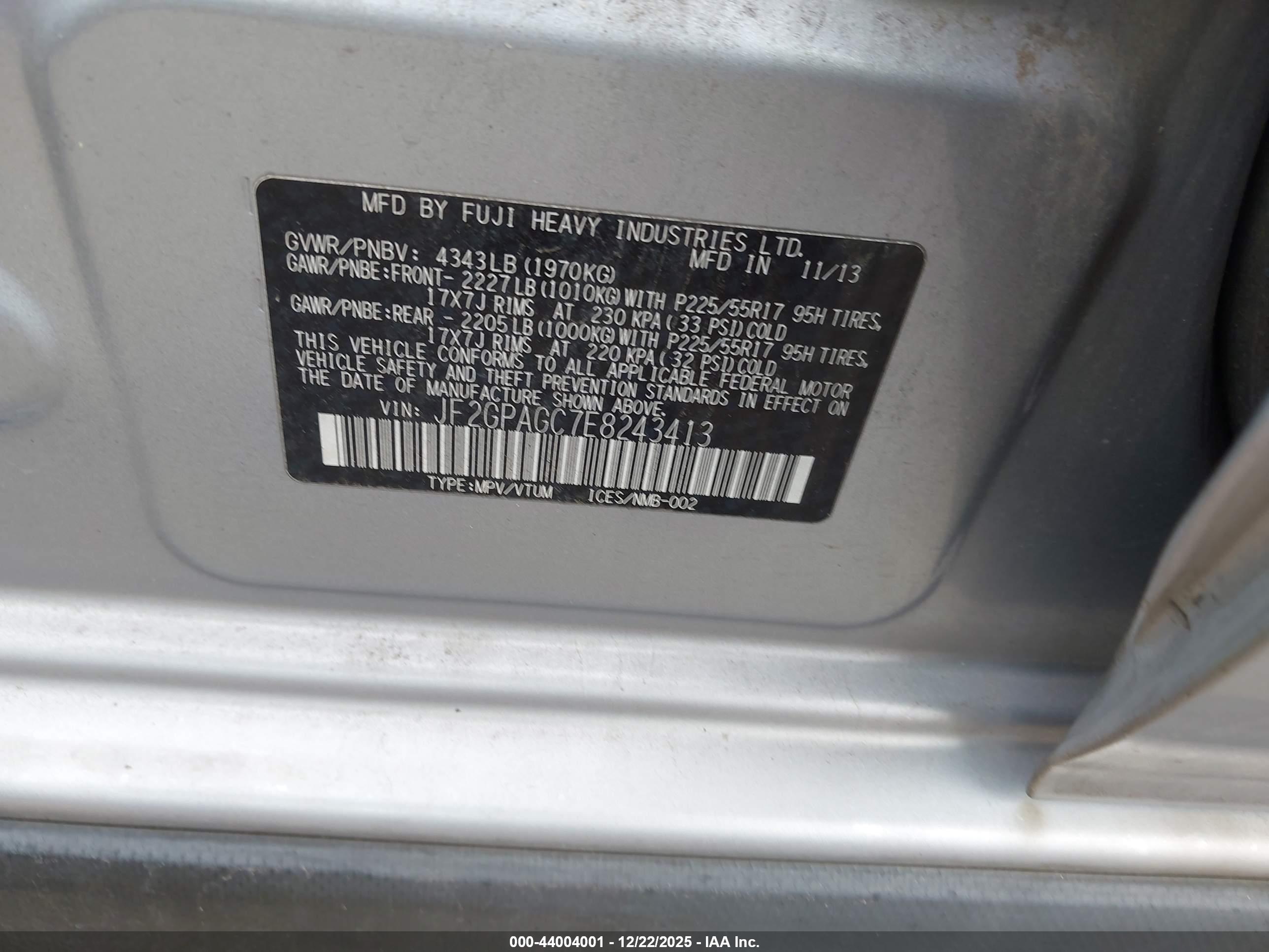 SUBARU XV image 9