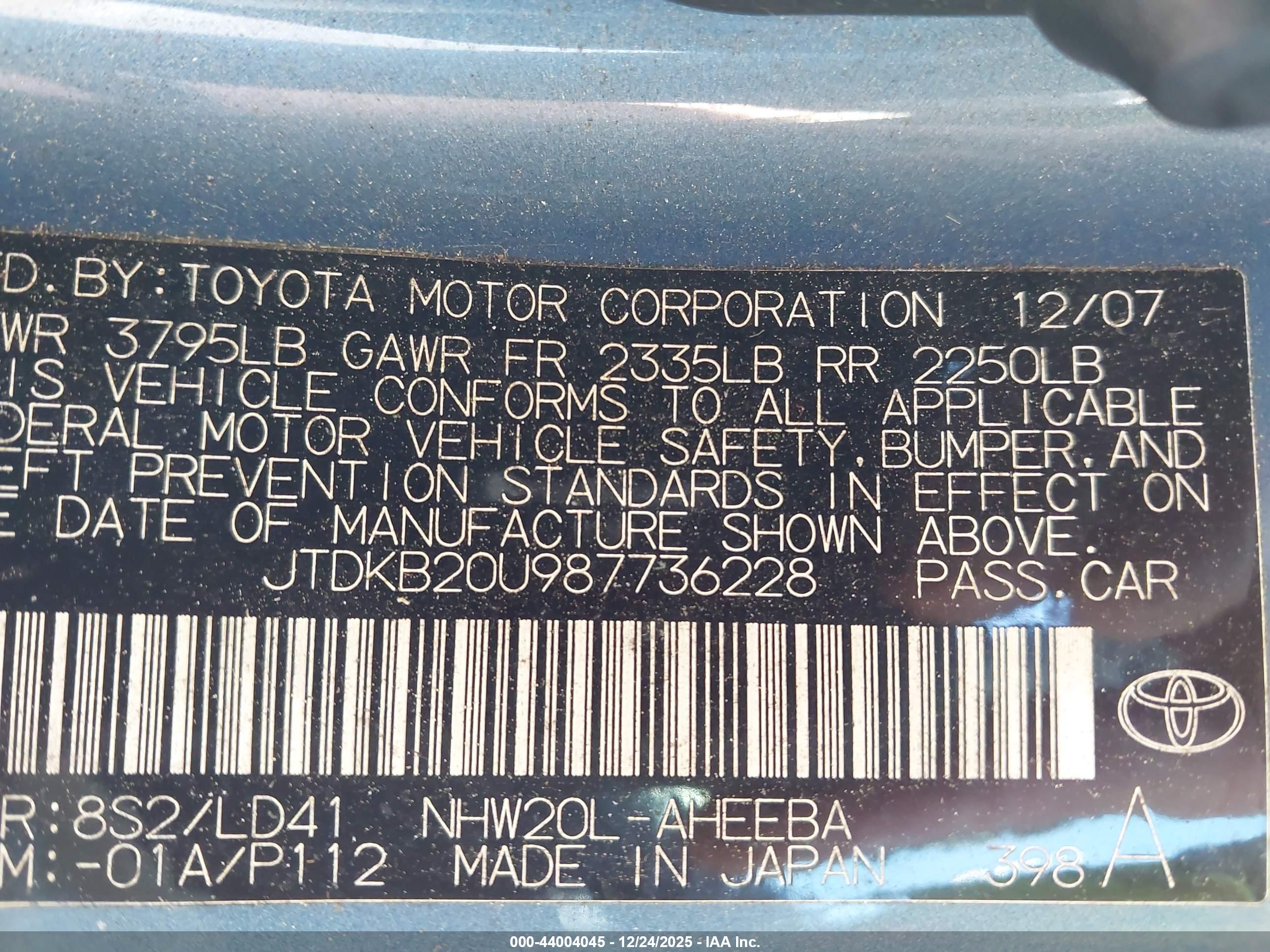 TOYOTA PRIUS image 9