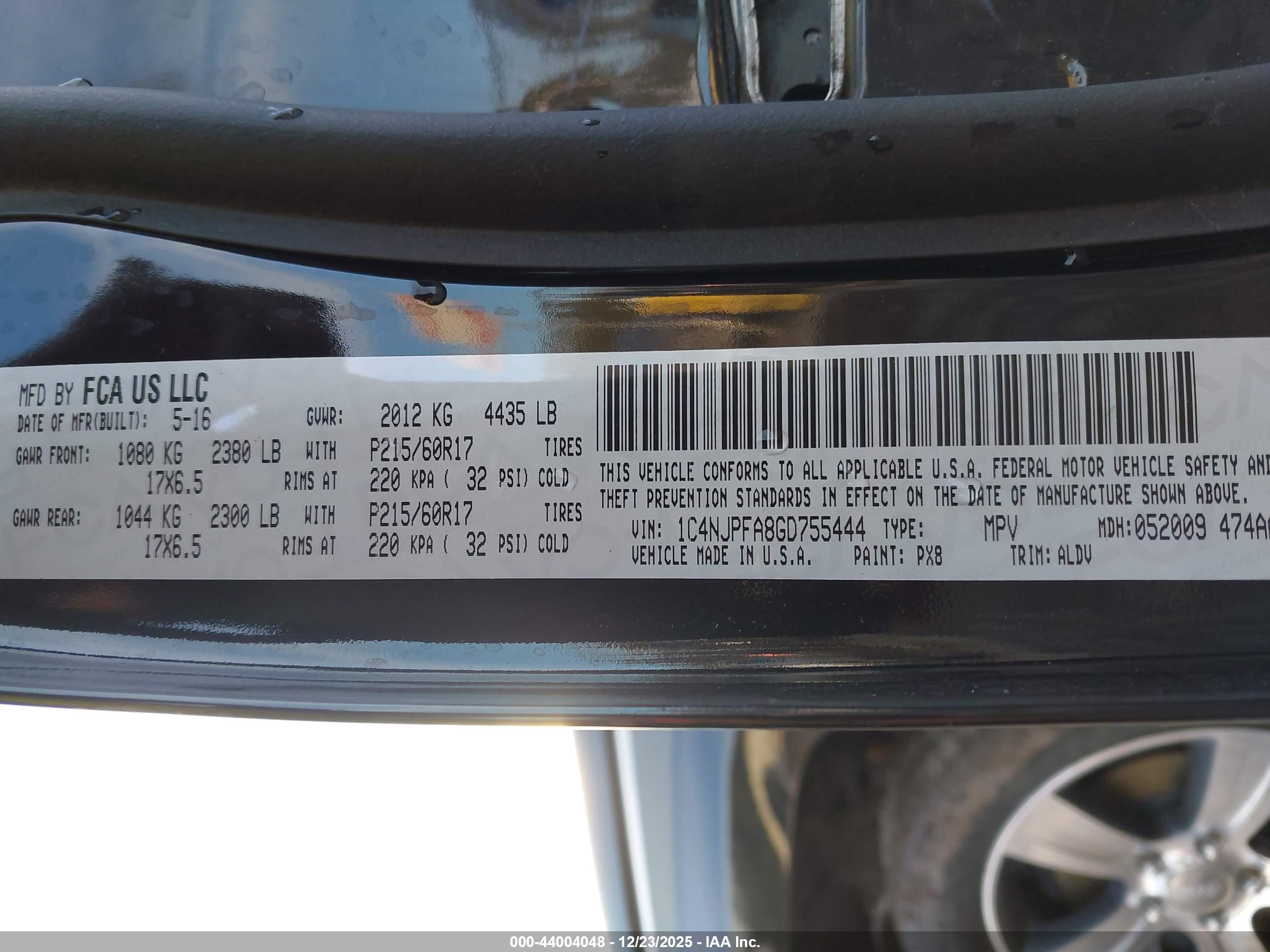 JEEP PATRIOT image 9