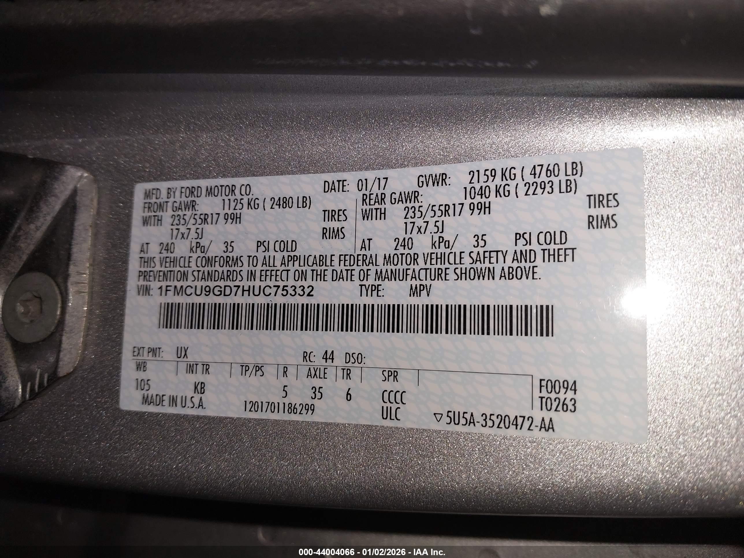 FORD ESCAPE image 9