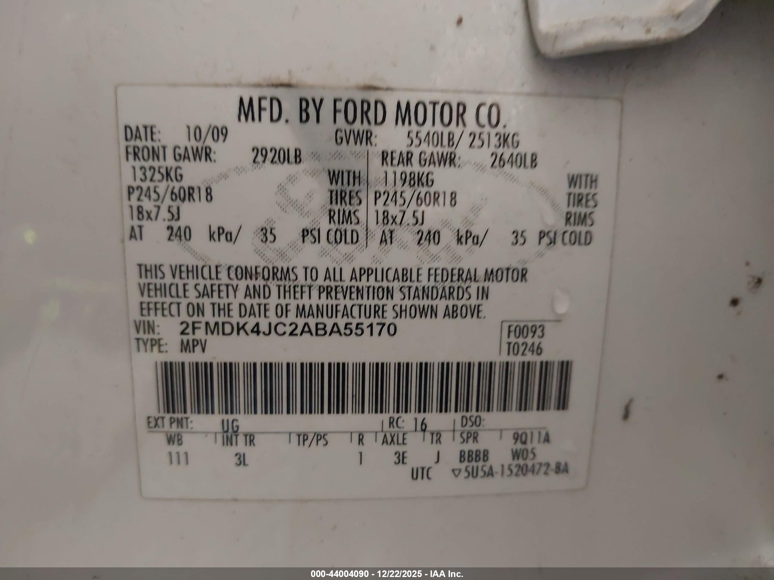 FORD EDGE image 9