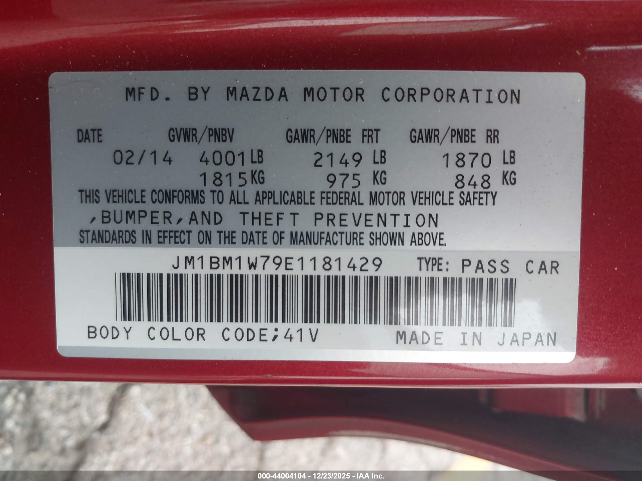 MAZDA MAZDA3 image 9