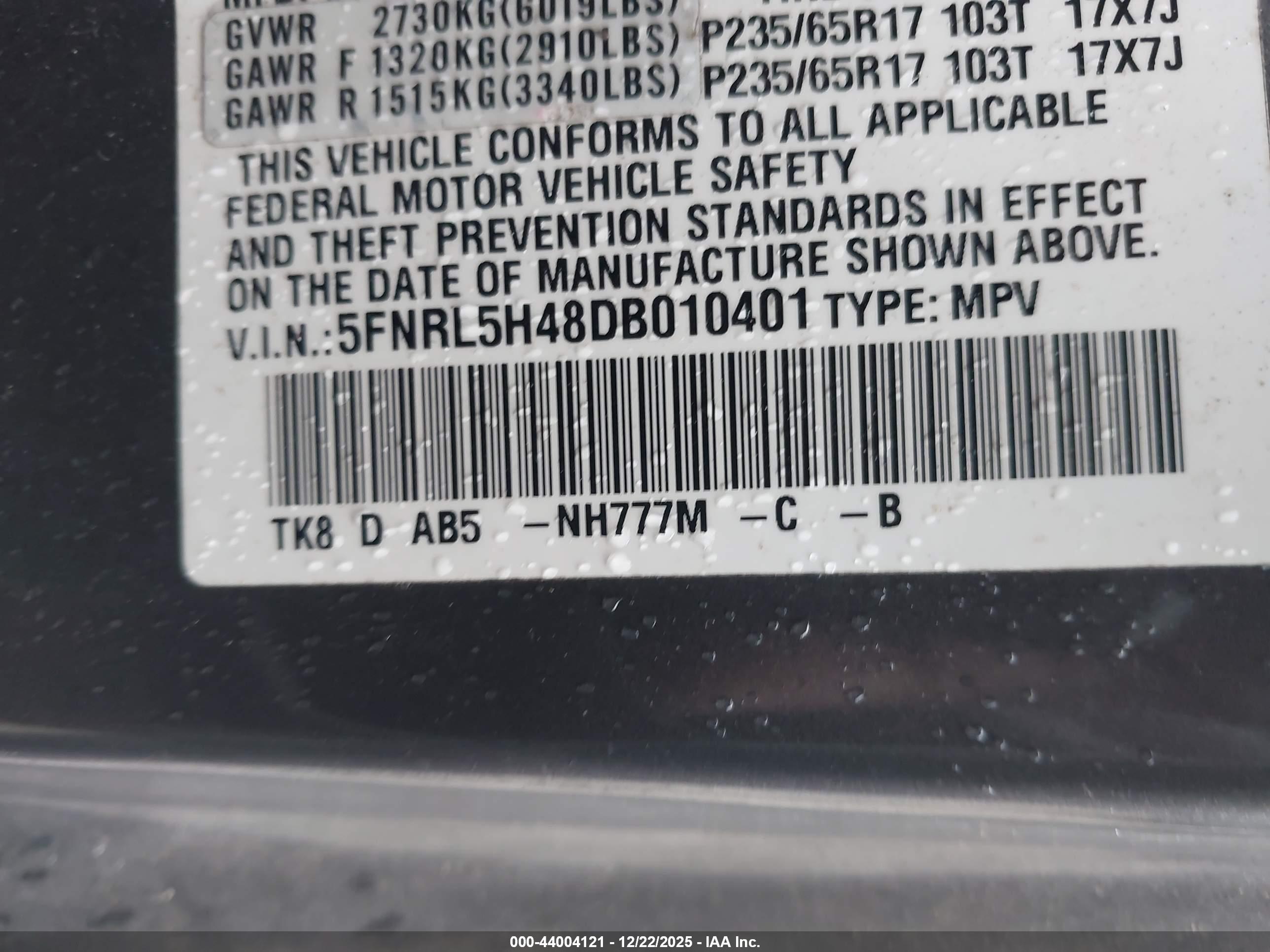 HONDA ODYSSEY image 9