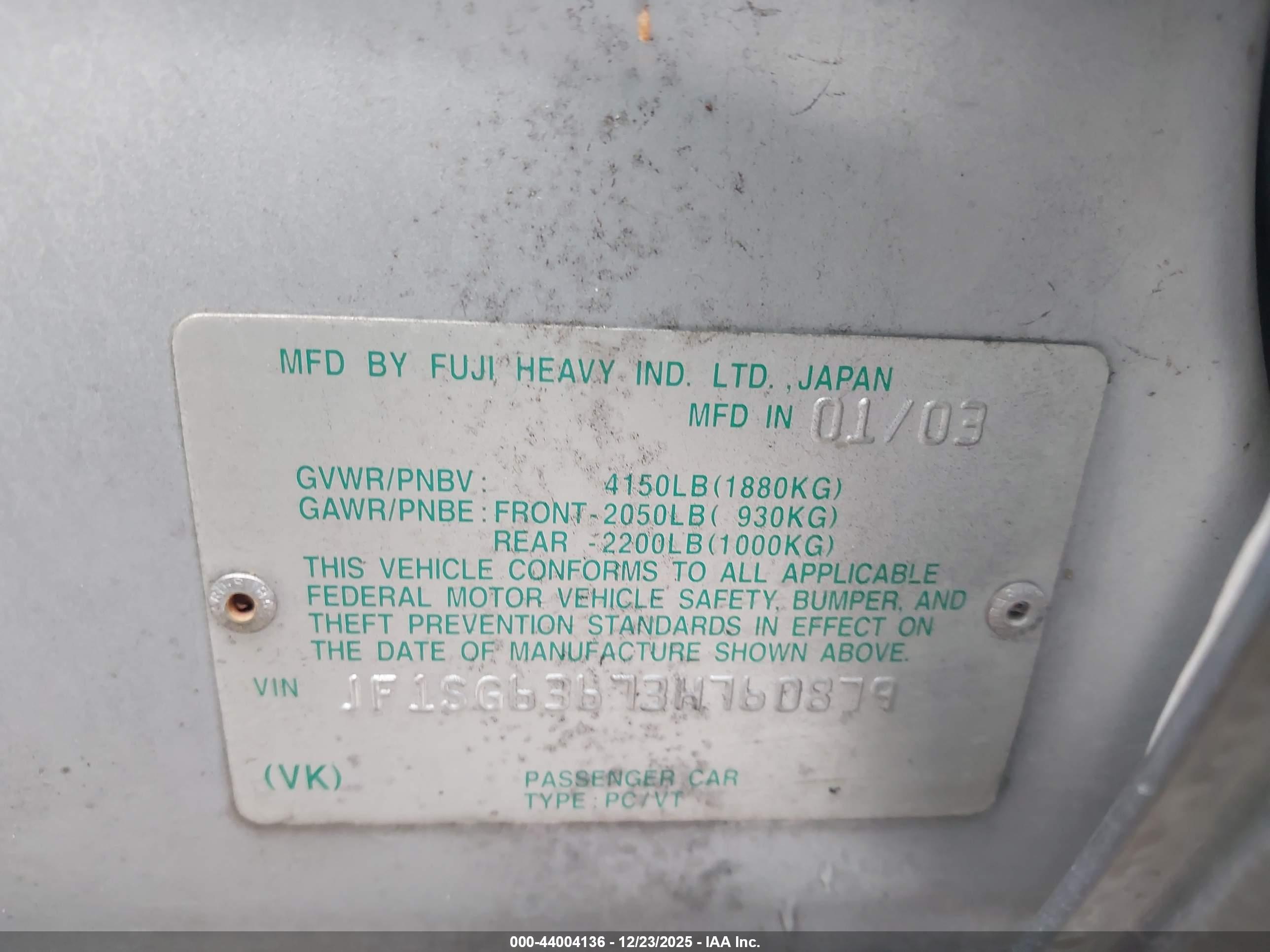 SUBARU FORESTER image 9