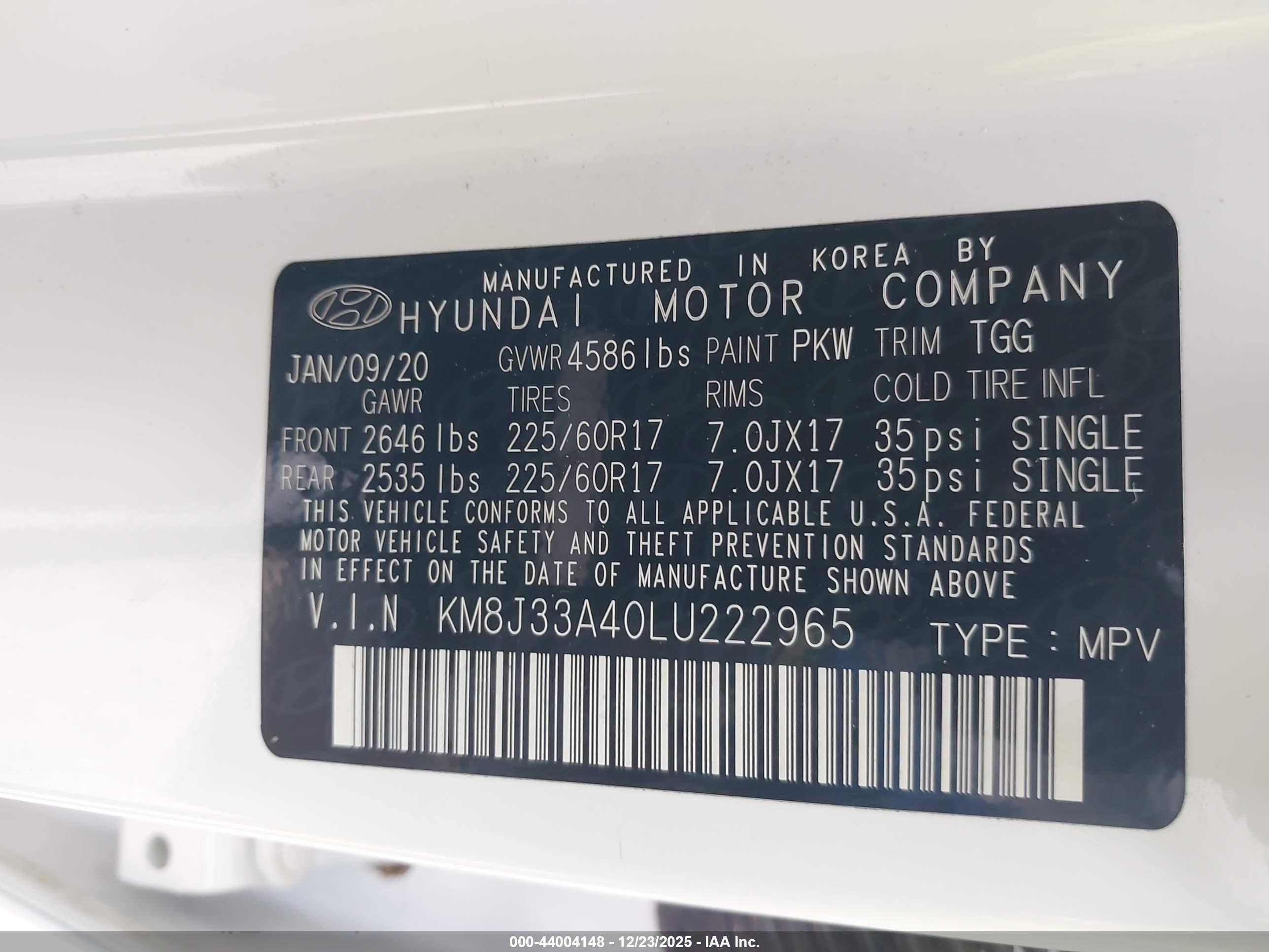HYUNDAI TUCSON image 9