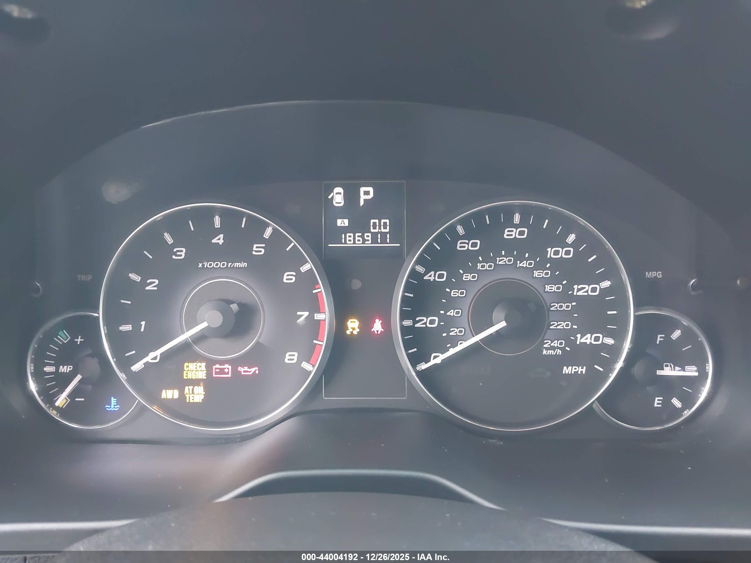 SUBARU OUTBACK image 7