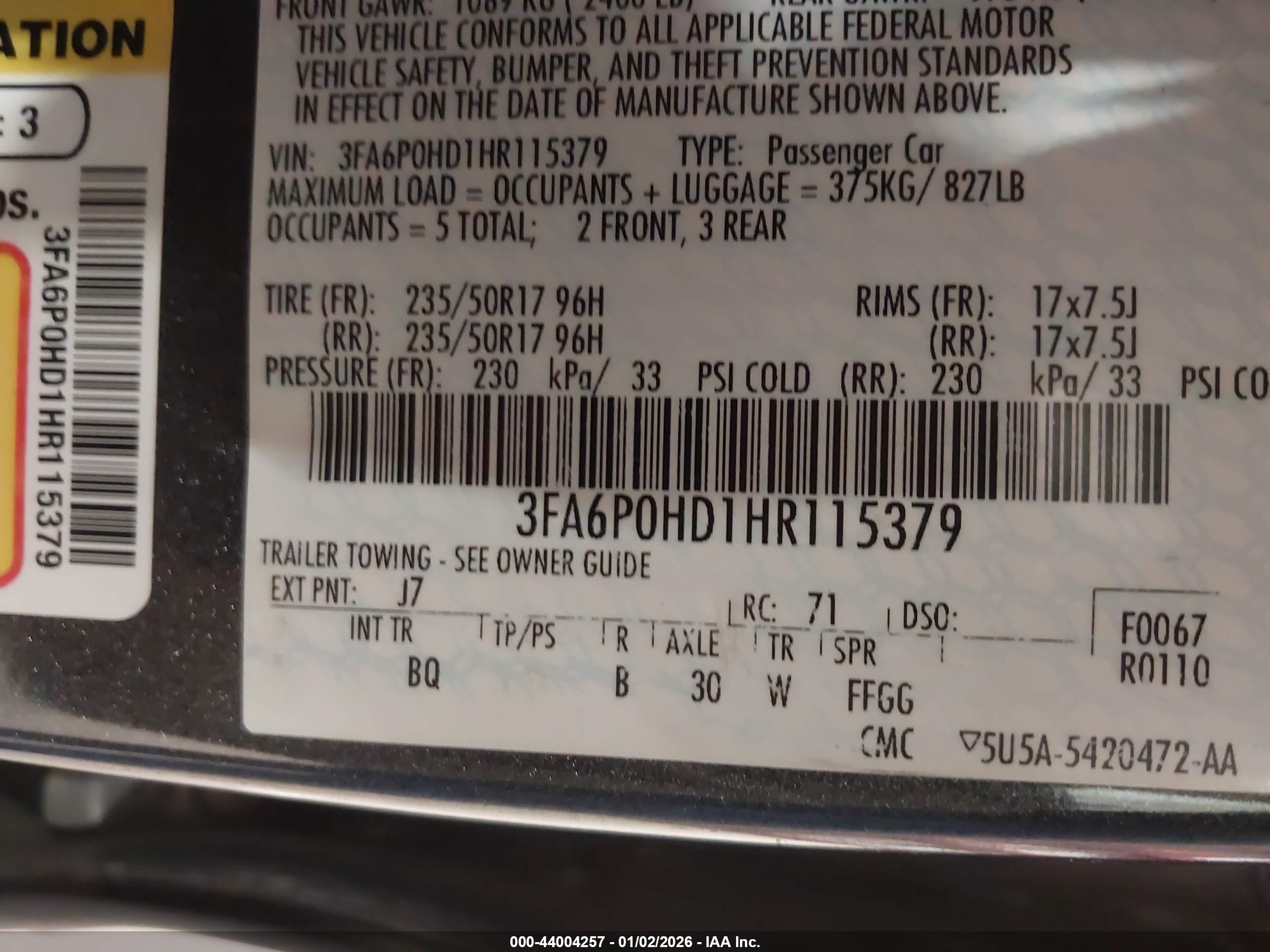 FORD FUSION image 9