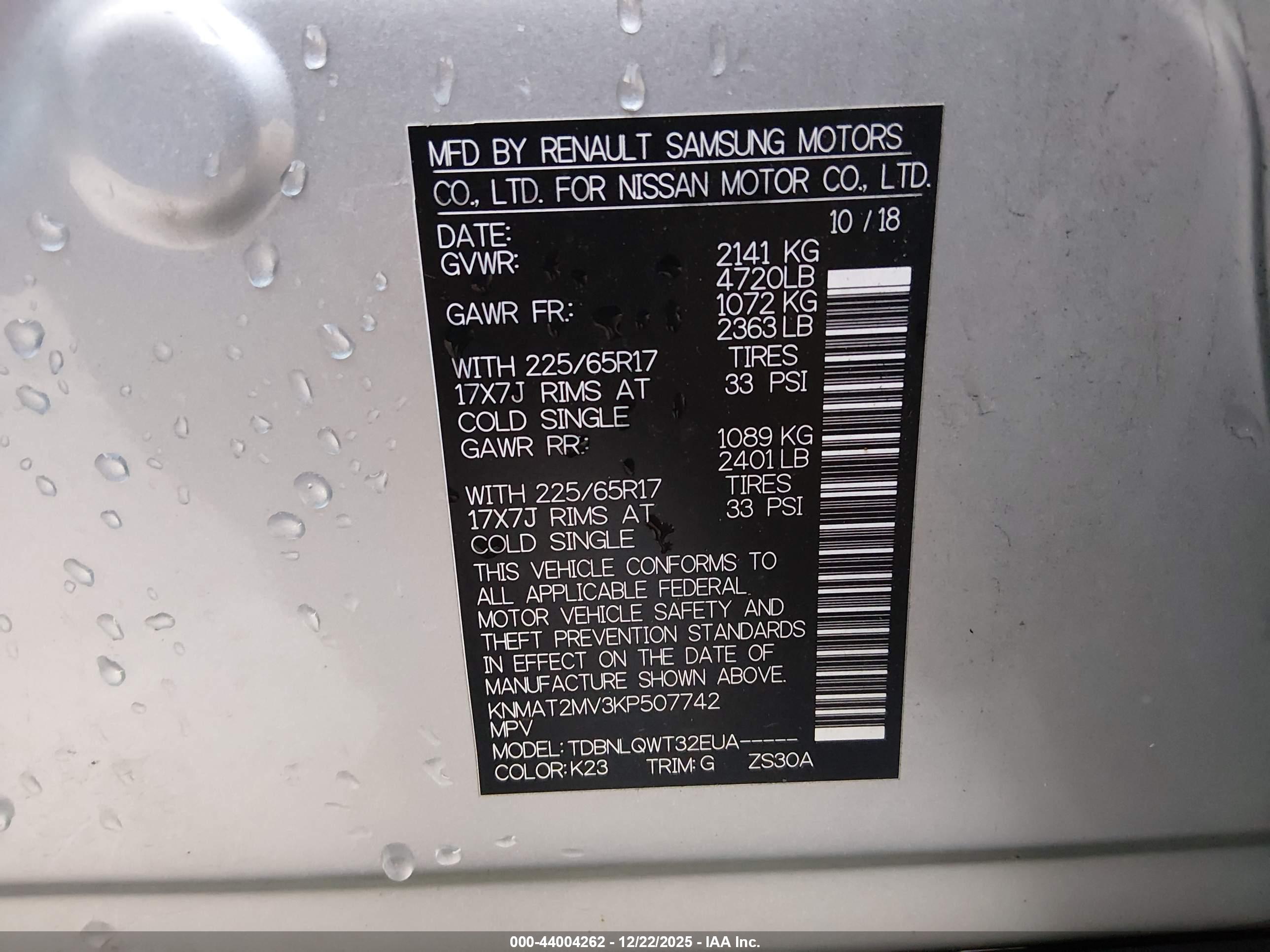 NISSAN ROGUE image 9