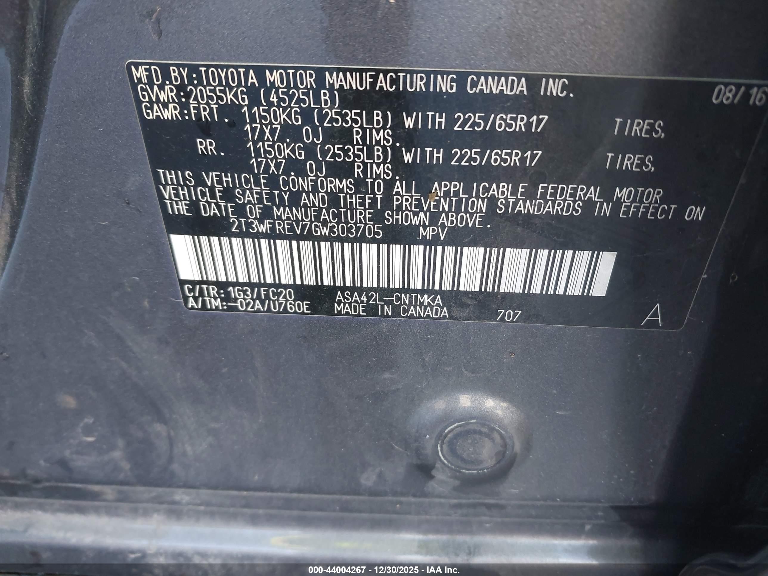 TOYOTA RAV4 image 9