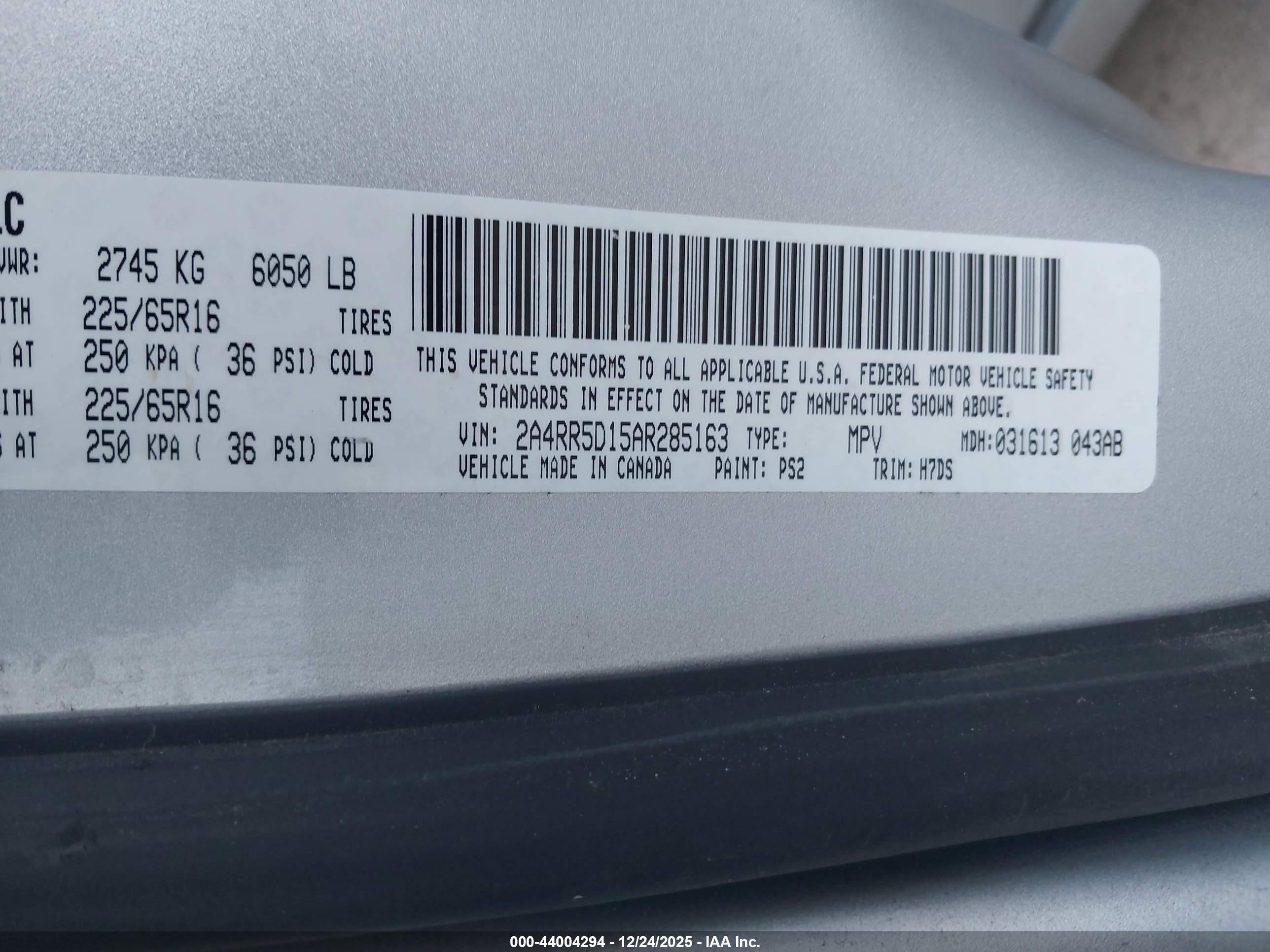 CHRYSLER TOWN image 9
