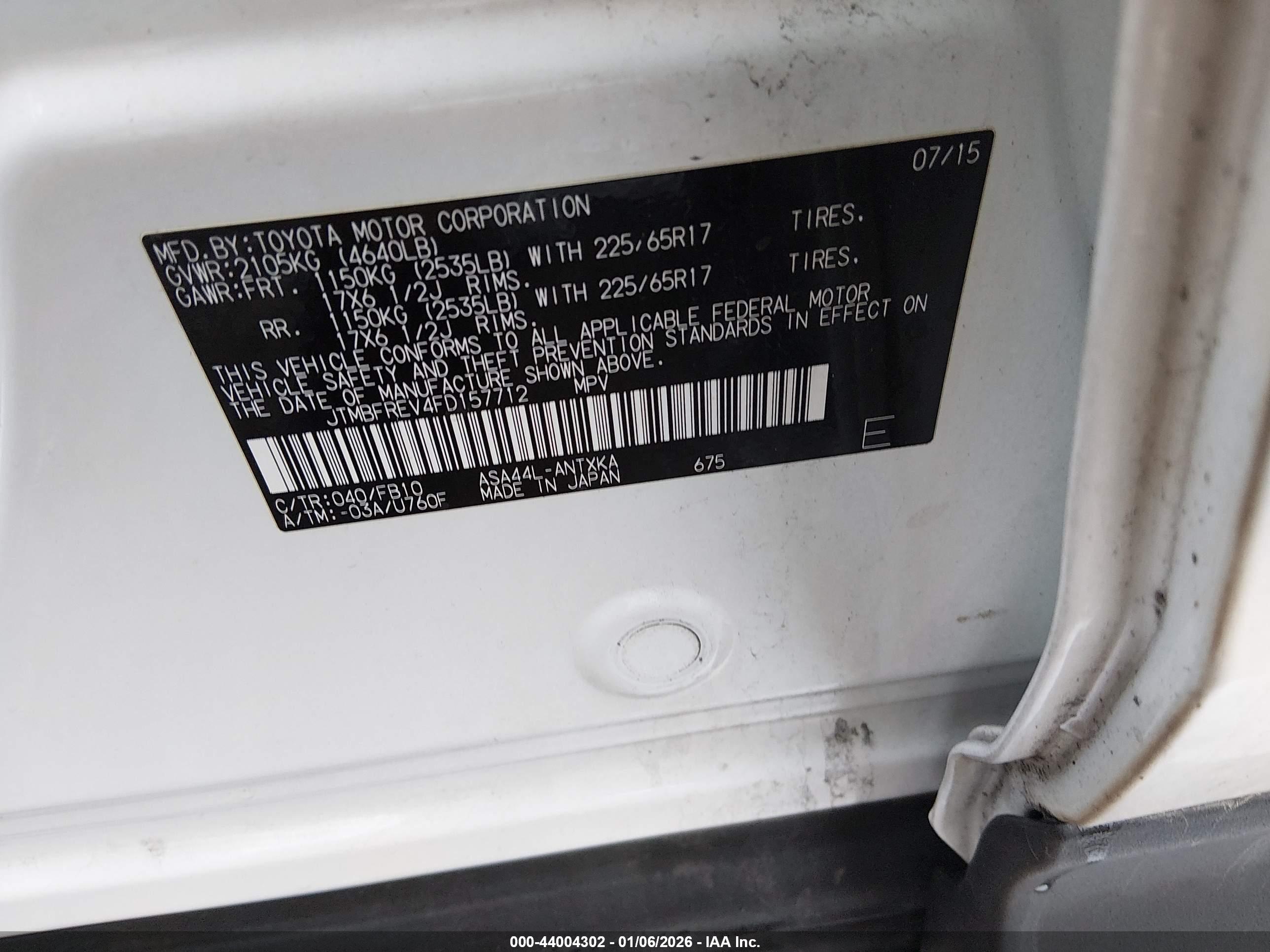 TOYOTA RAV4 image 9