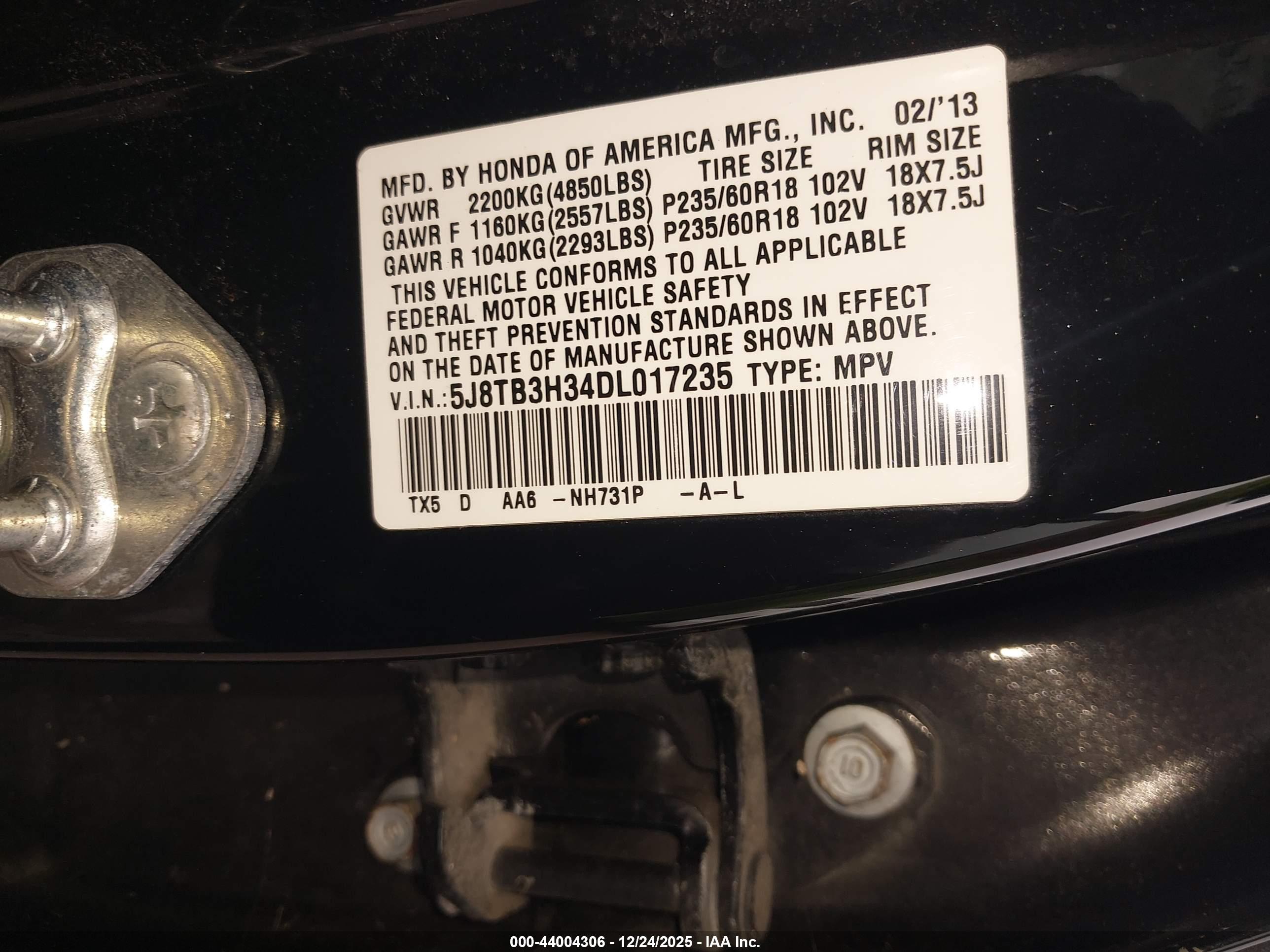 ACURA RDX image 9
