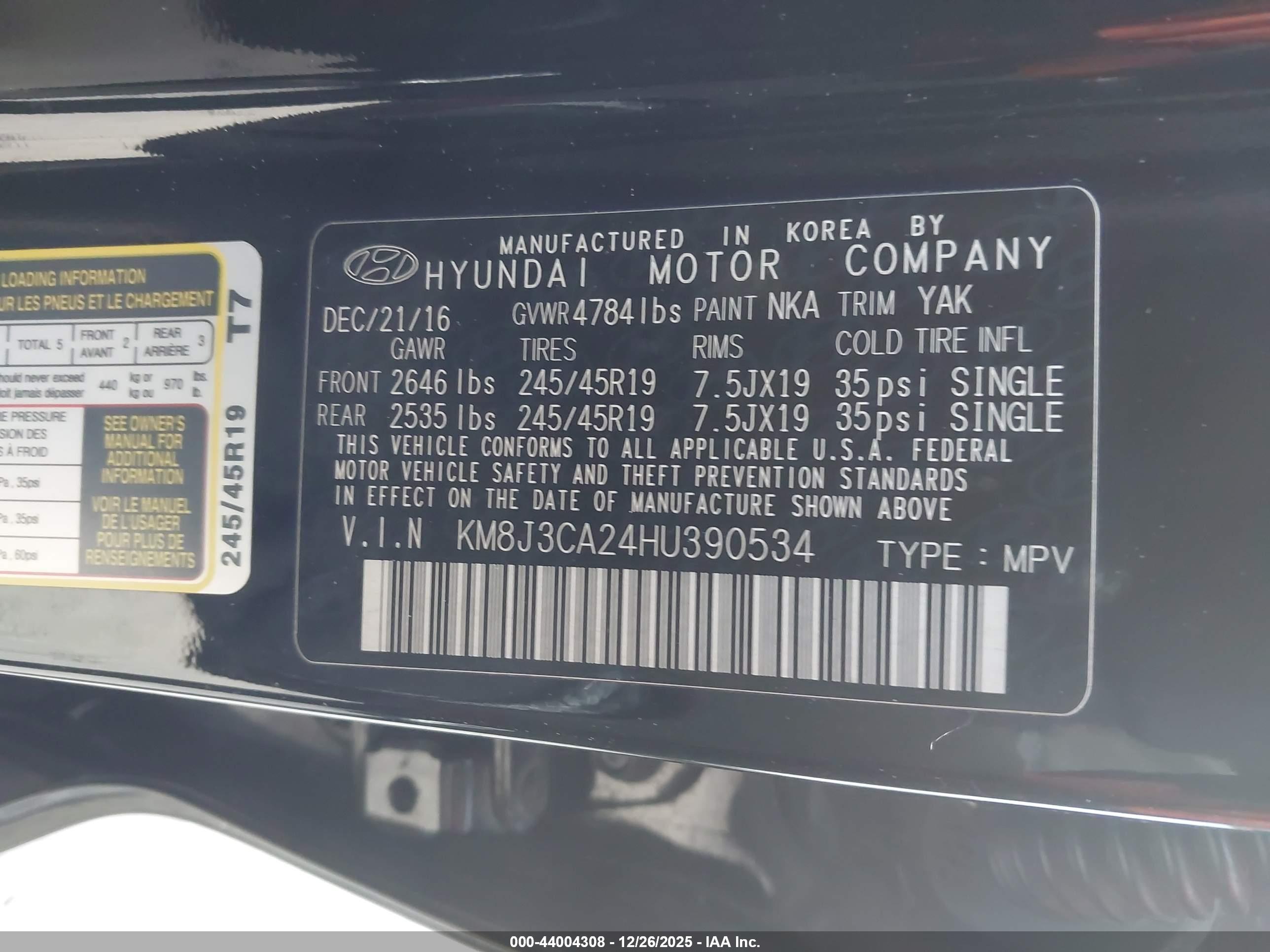 HYUNDAI TUCSON image 9