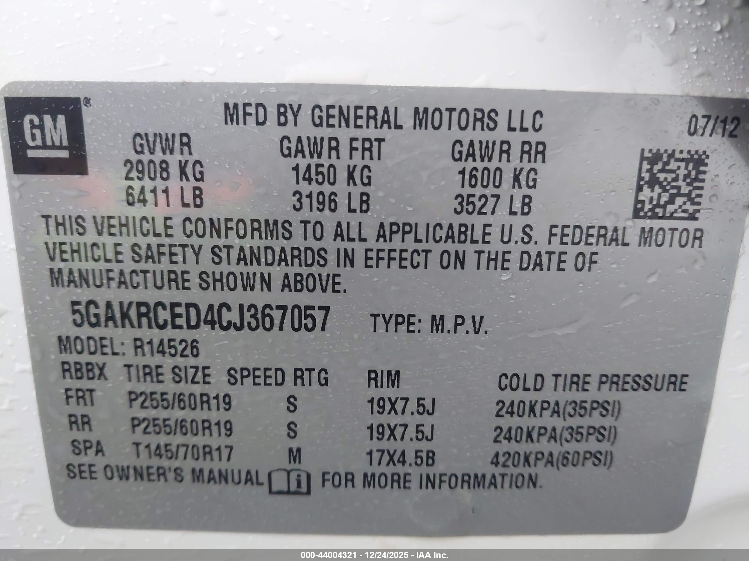 BUICK ENCLAVE image 9