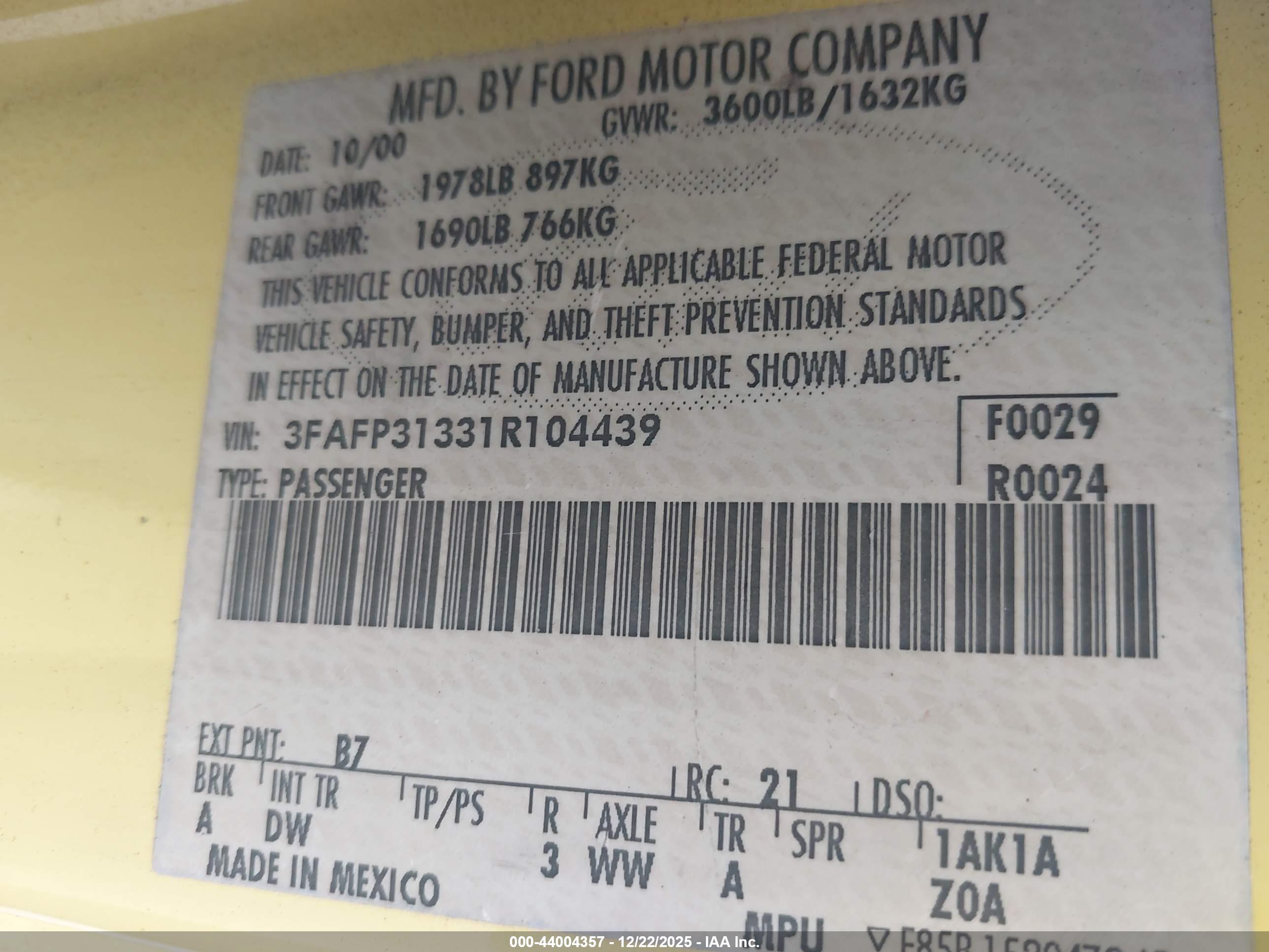 FORD FOCUS image 9