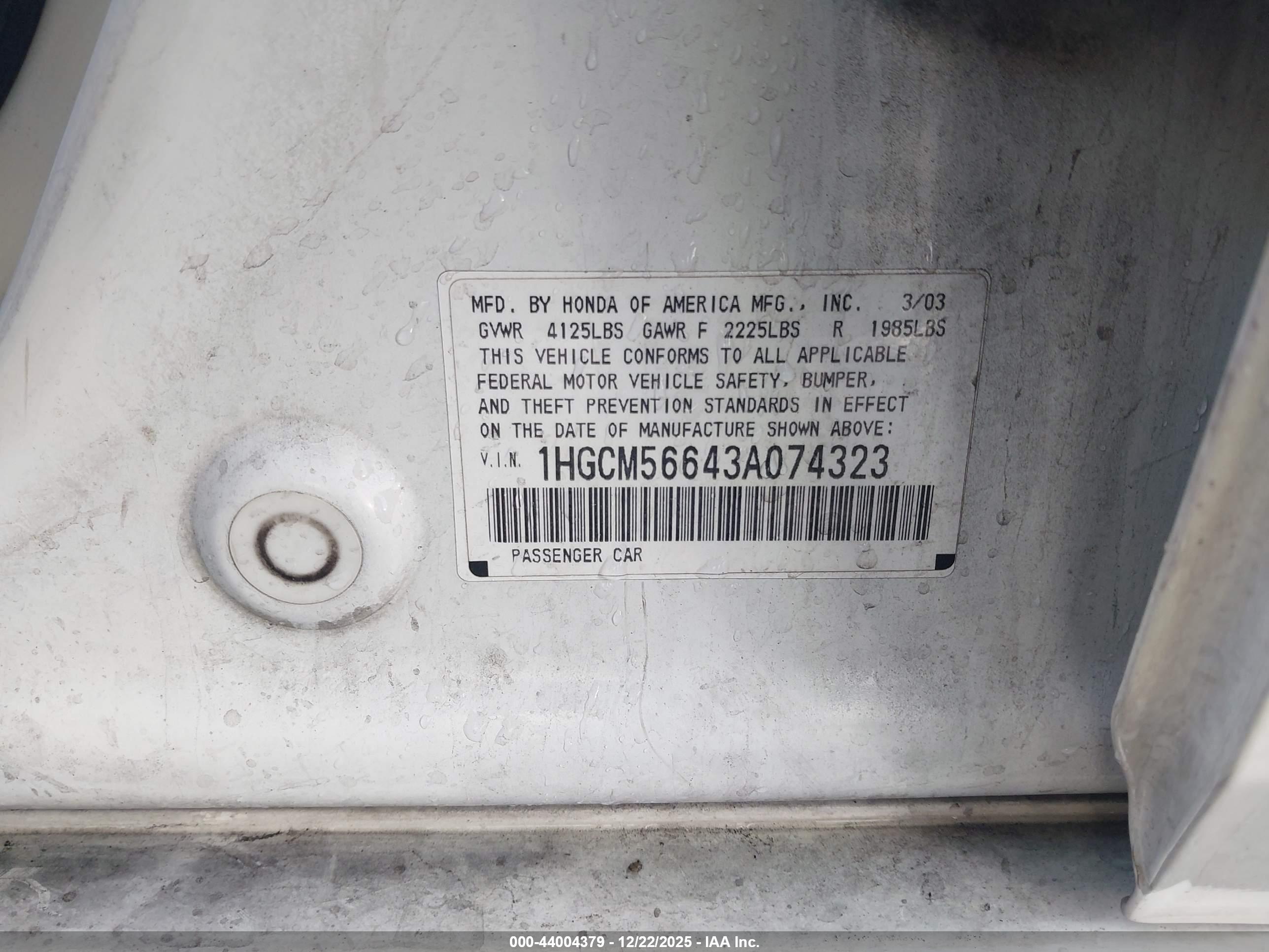 HONDA ACCORD image 9