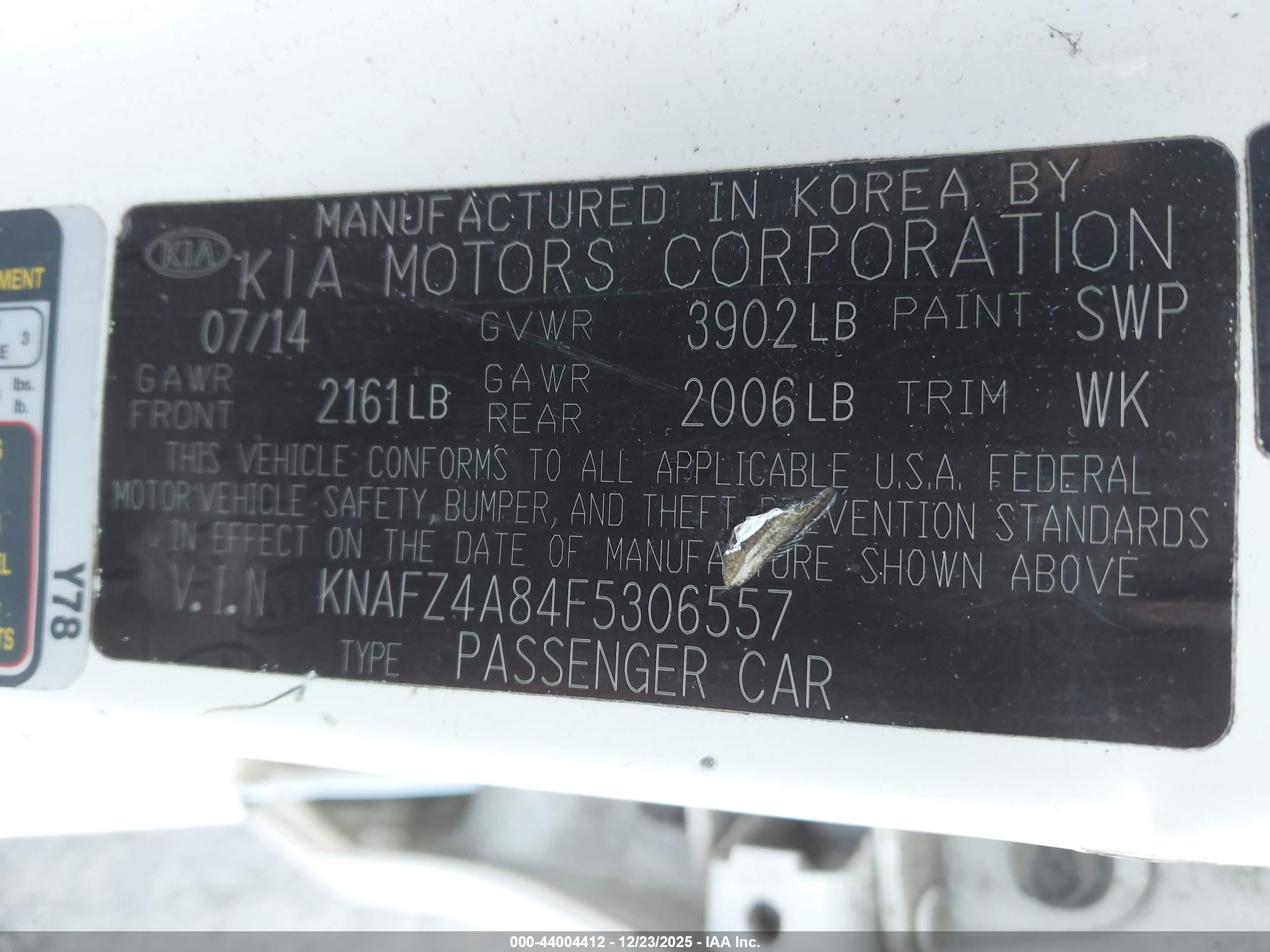 KIA FORTE image 9