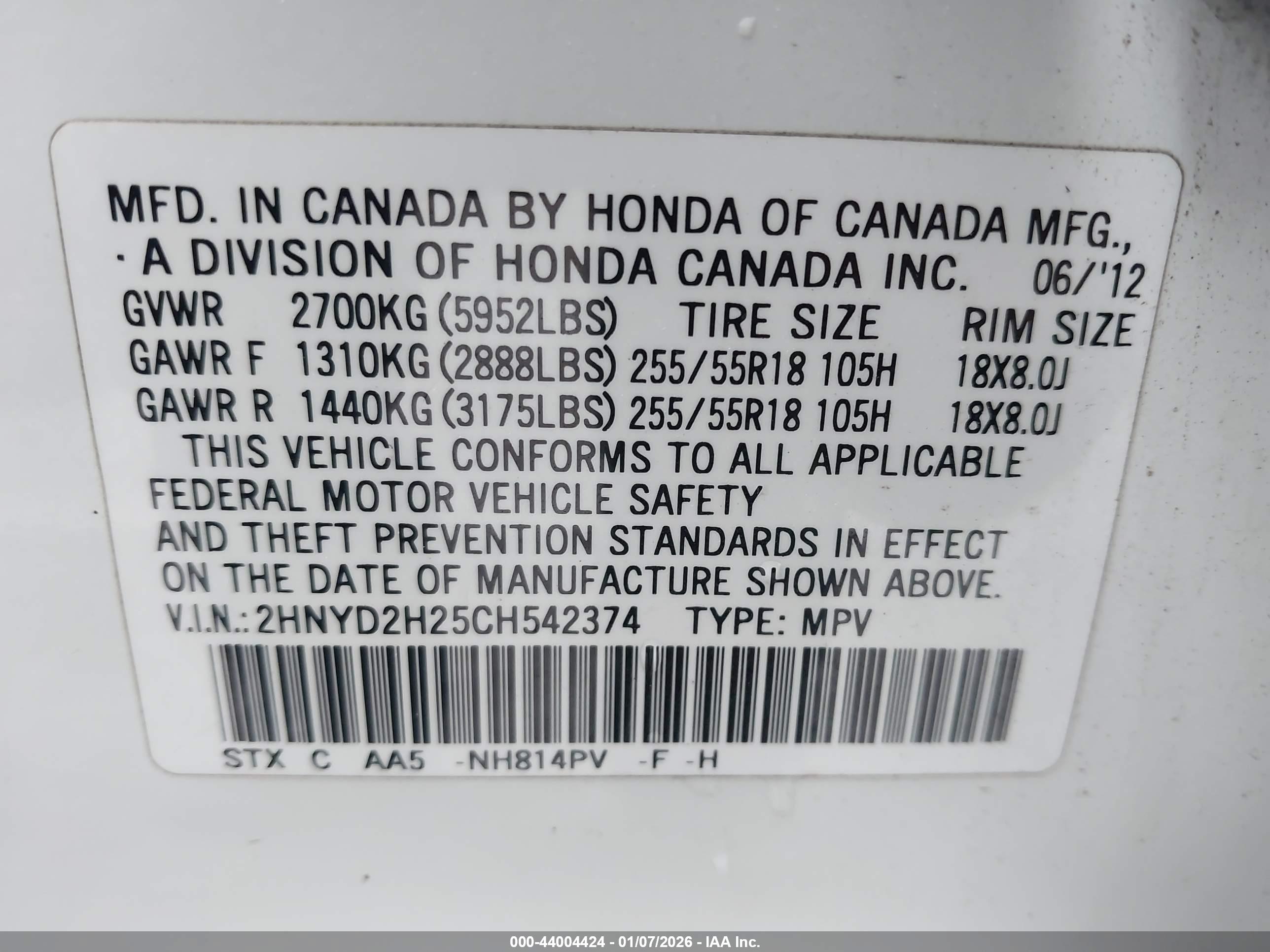 ACURA MDX image 9