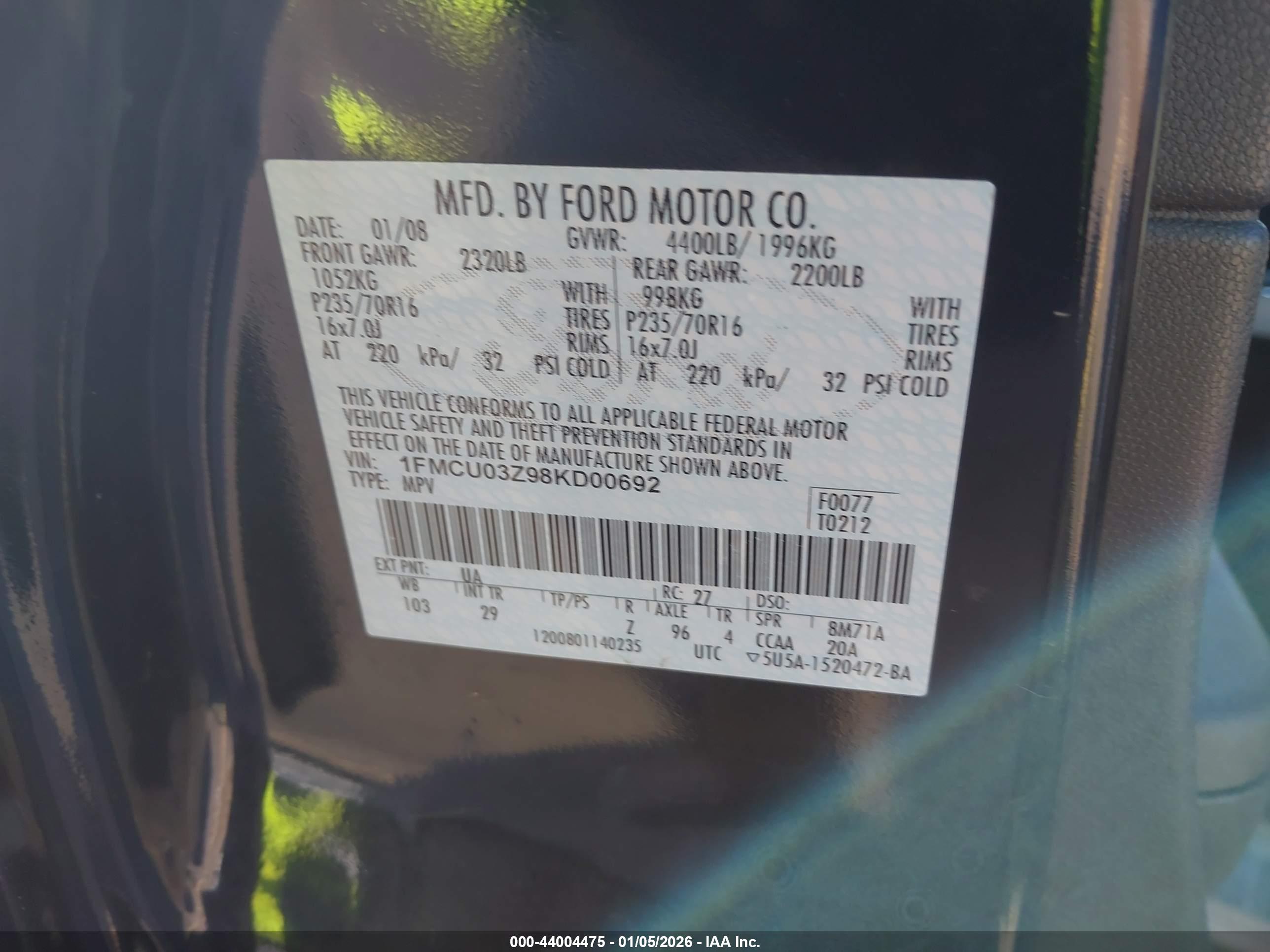 FORD ESCAPE image 9