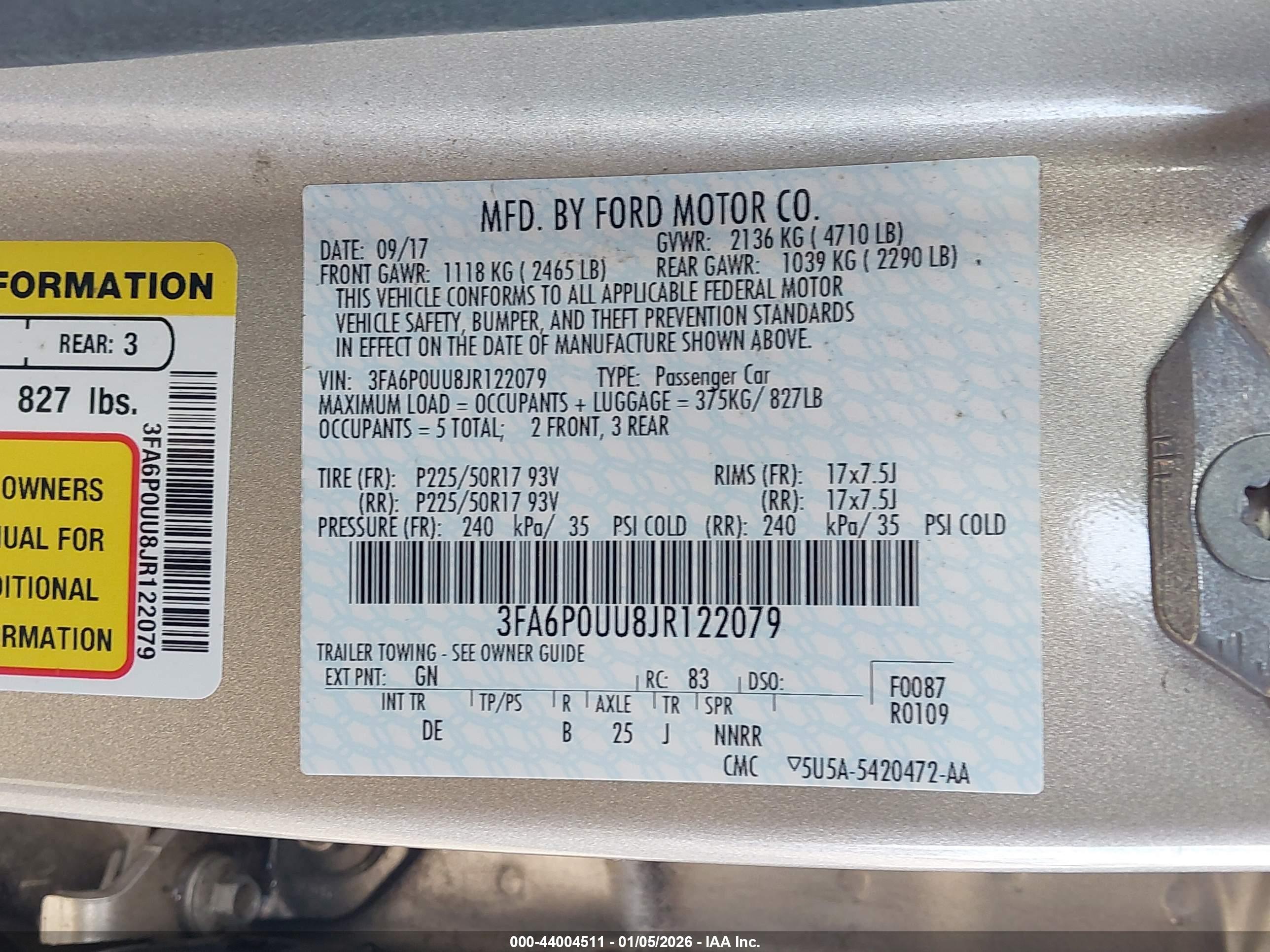 FORD FUSION image 9