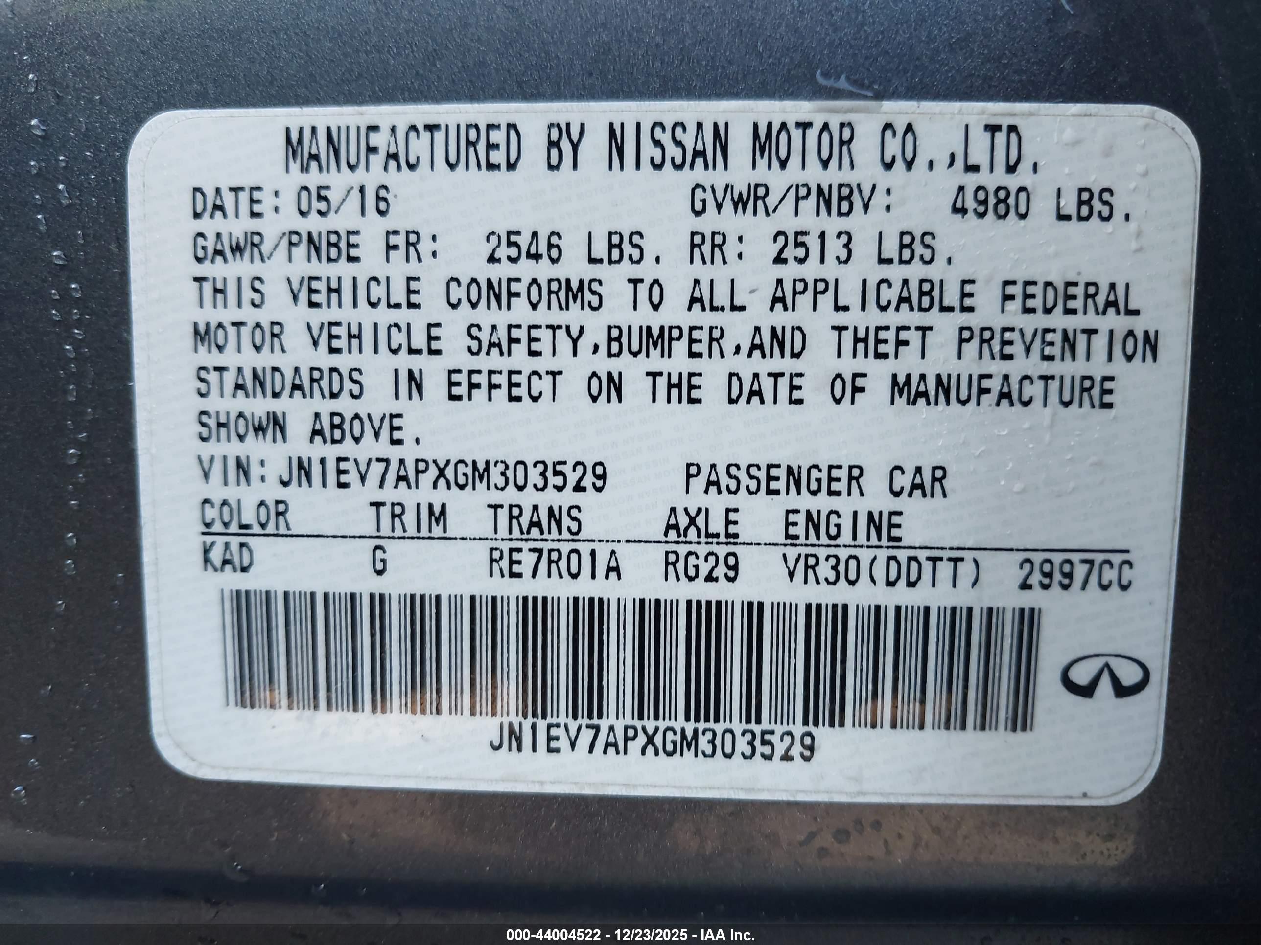 INFINITI Q50 image 9