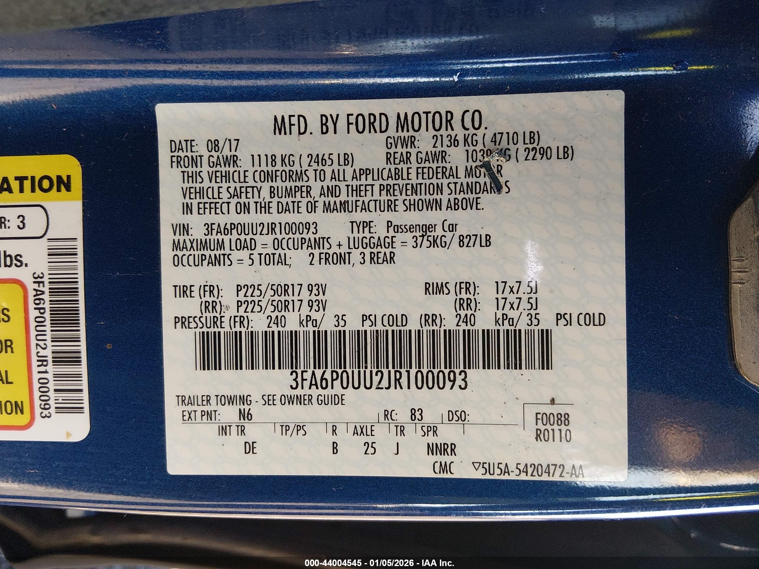 FORD FUSION image 9
