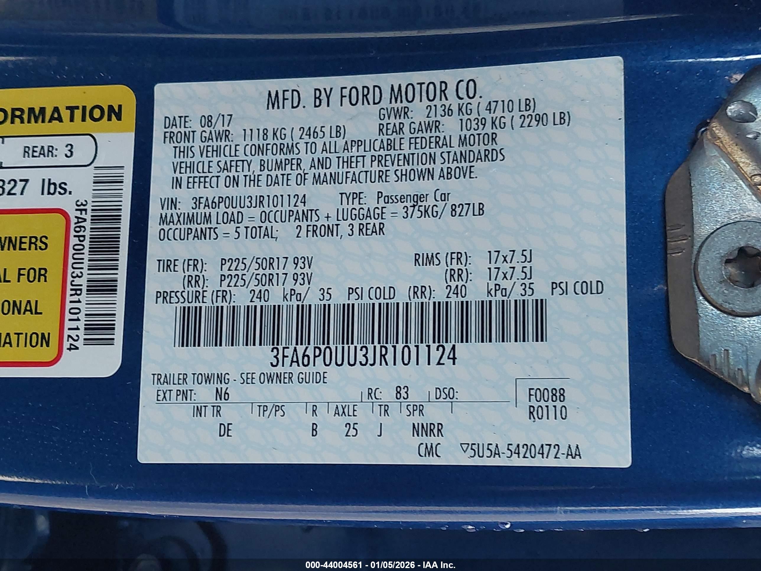 FORD FUSION image 9