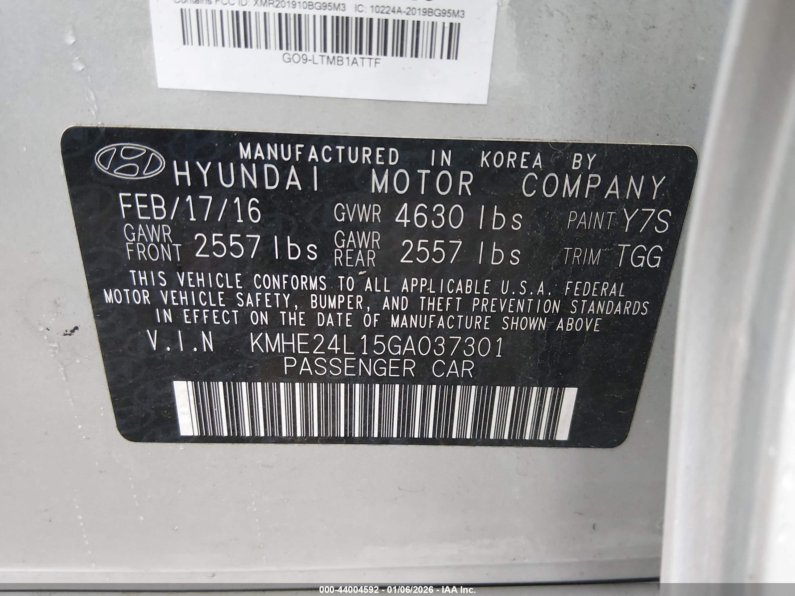 HYUNDAI SONATA image 9