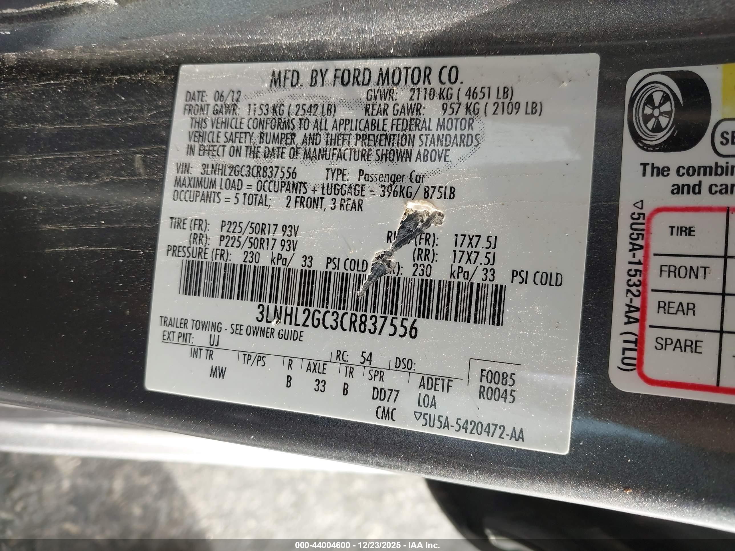 LINCOLN MKZ image 9