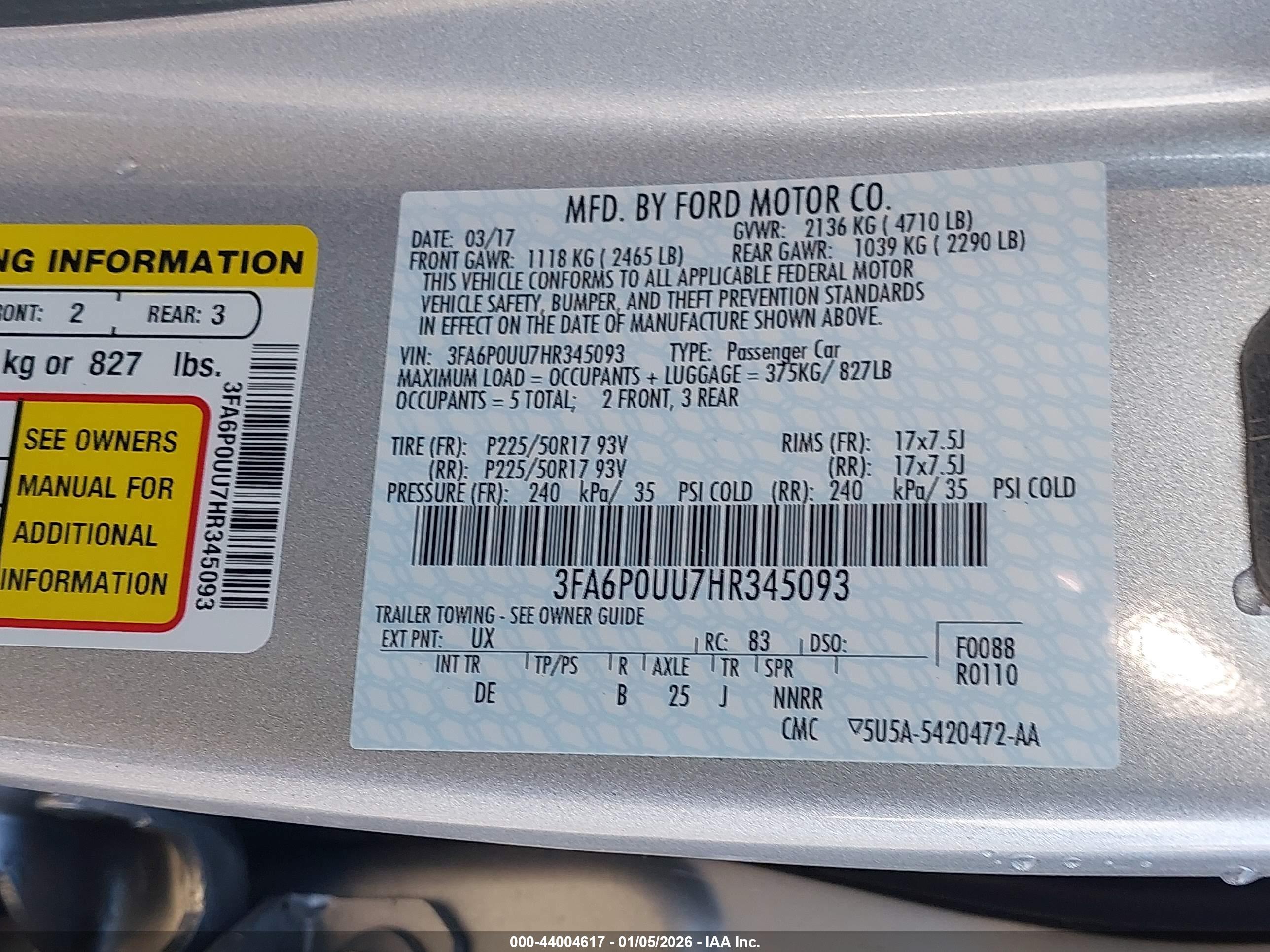 FORD FUSION image 9