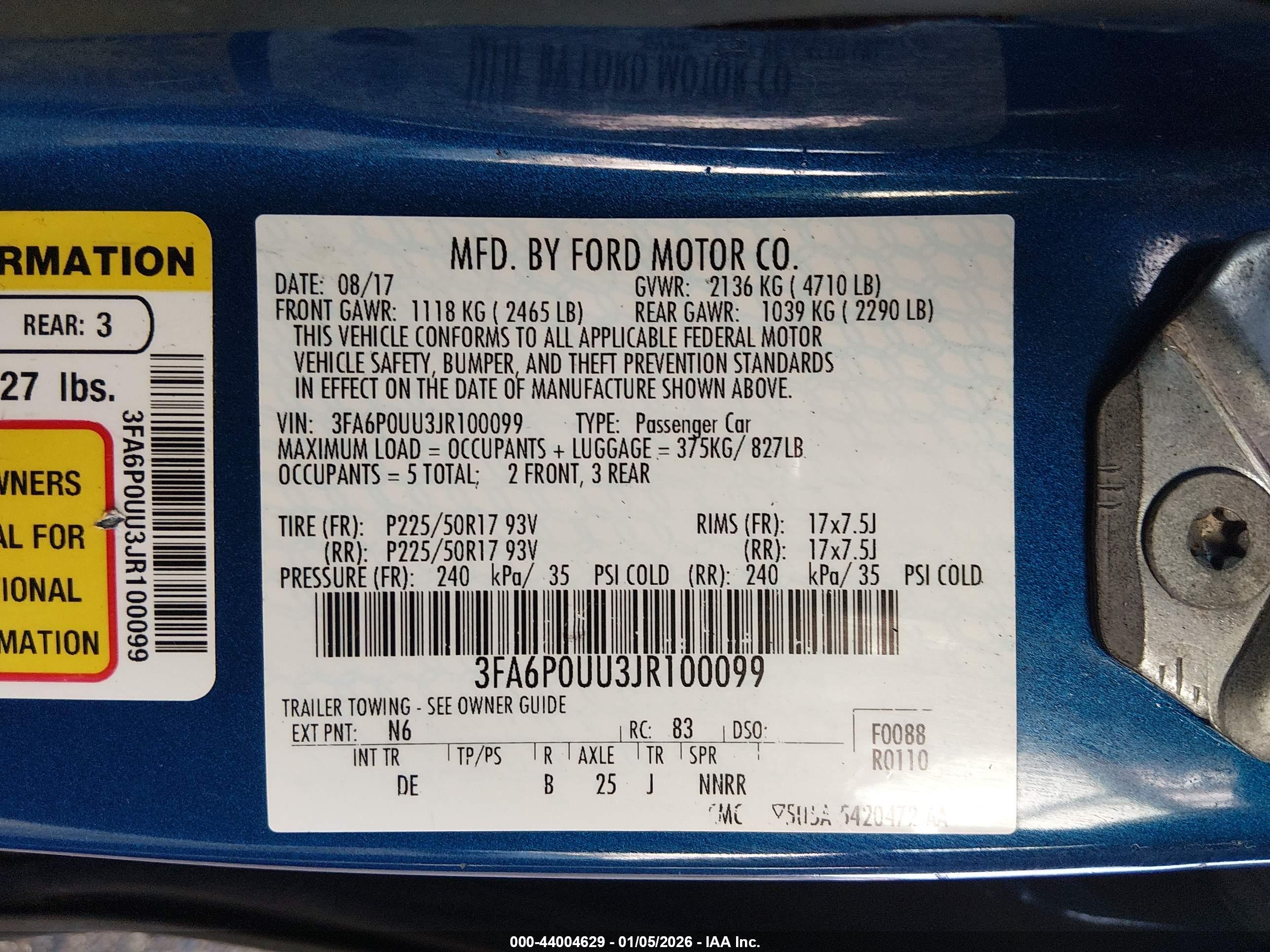 FORD FUSION image 9