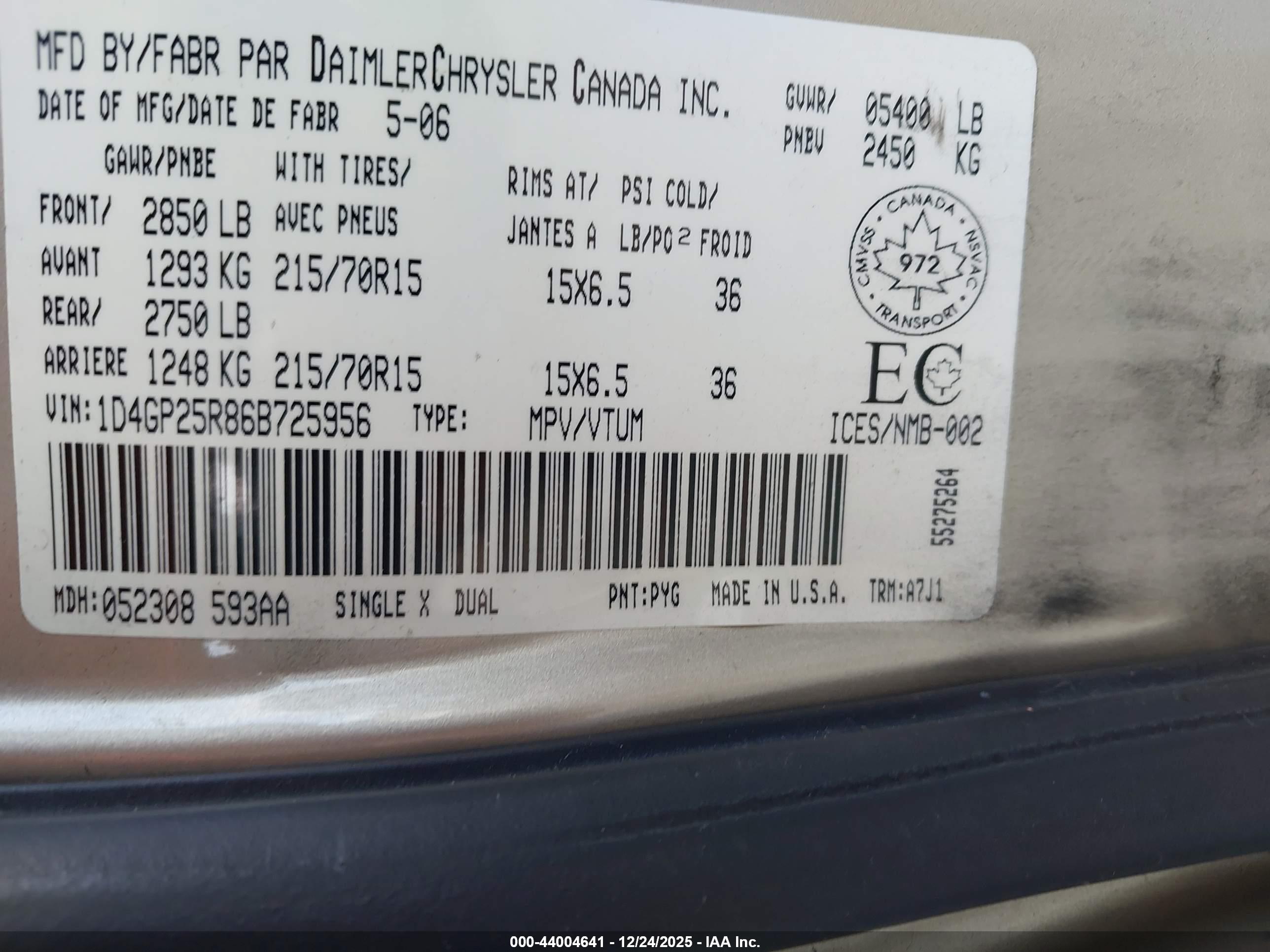 DODGE CARAVAN image 9
